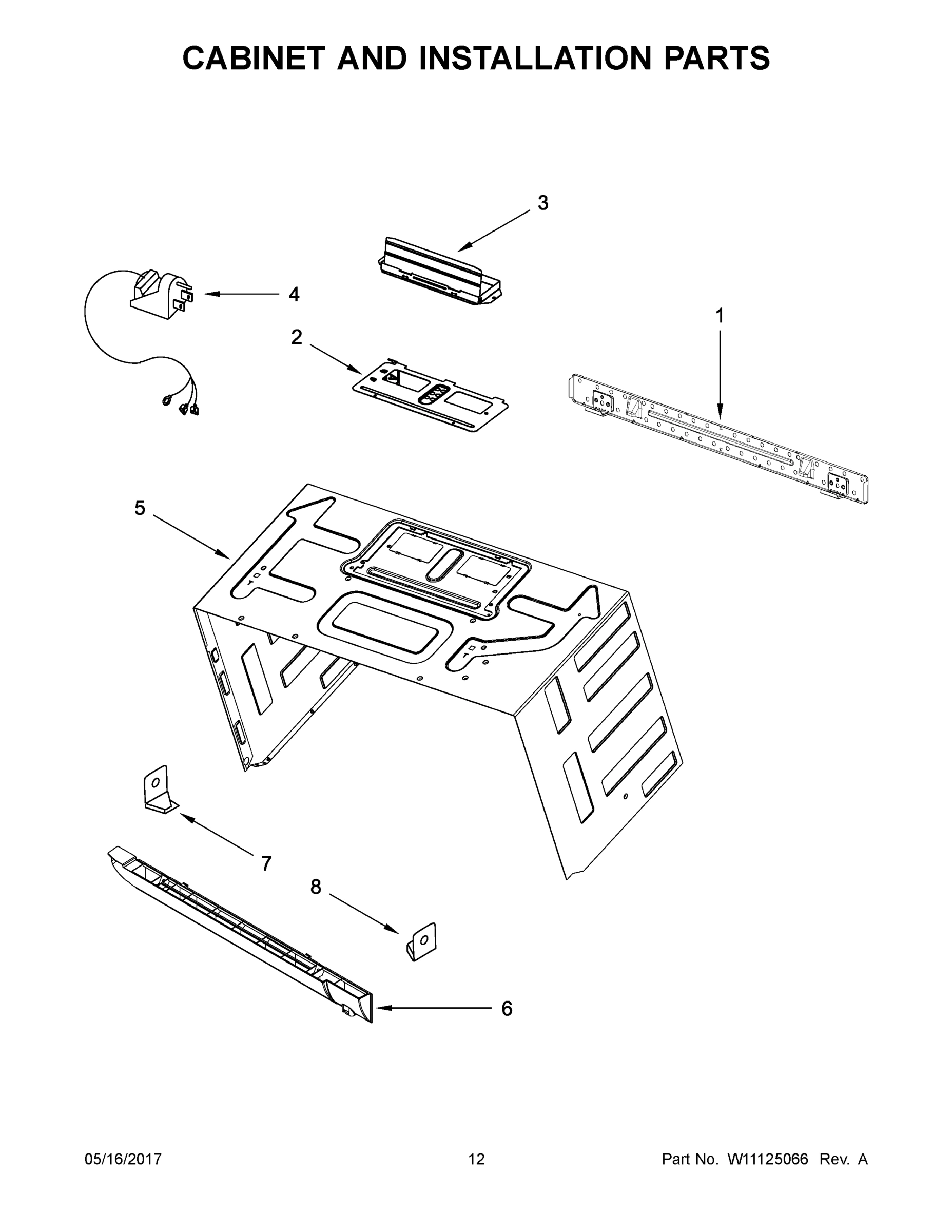 07 - CABINET AND INSTALLATION PARTS