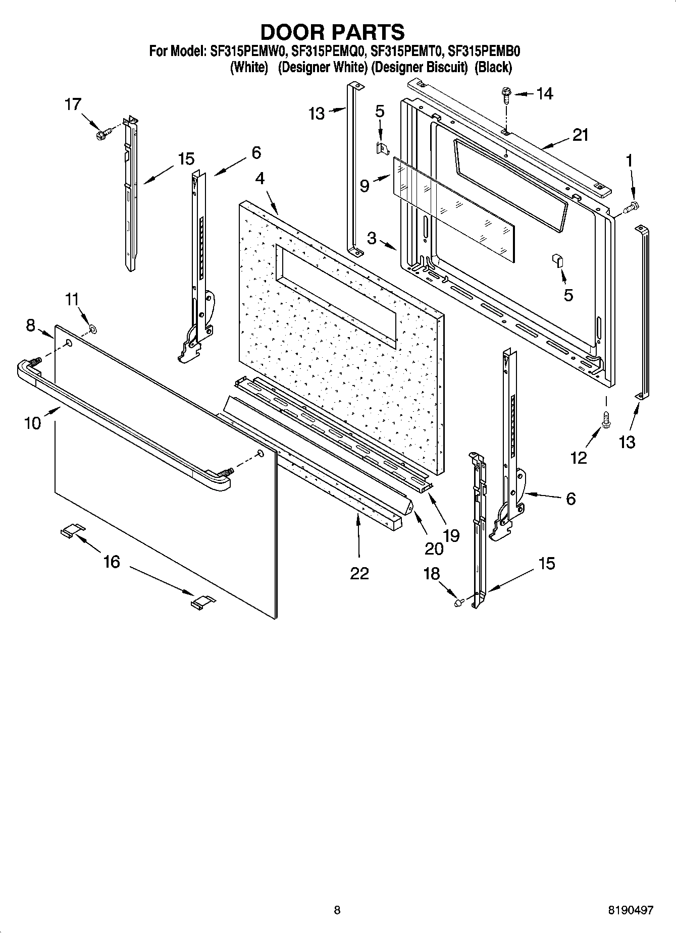 06 - DOOR PARTS, MISCELLANEOUS PARTS