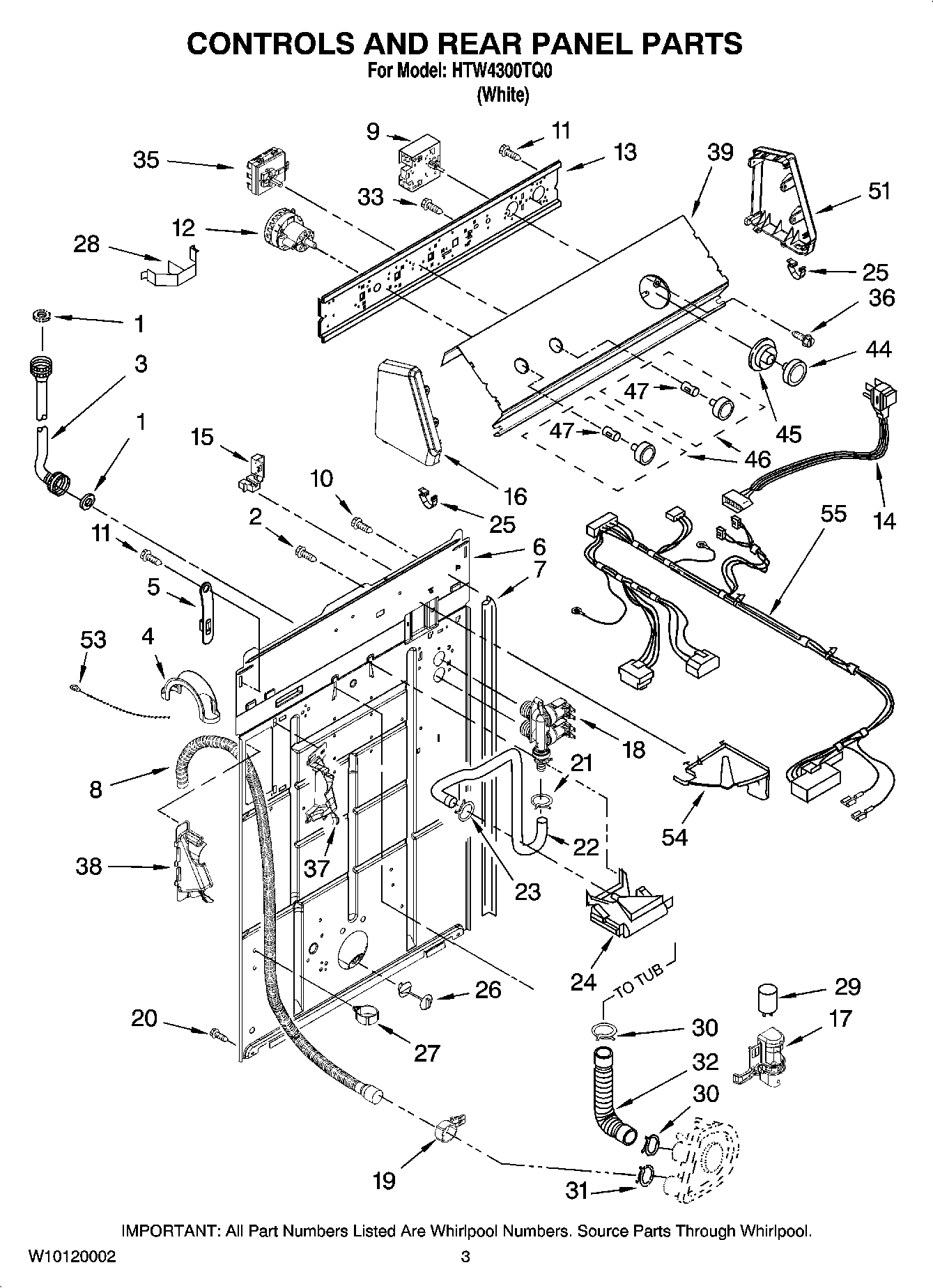 02 - CONTROLS AND REAR PANEL PARTS