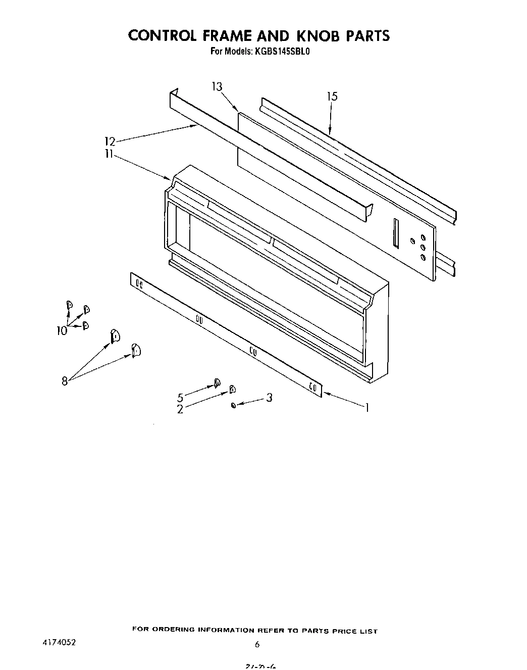 05 - CONTROL FRAME AND KNOB