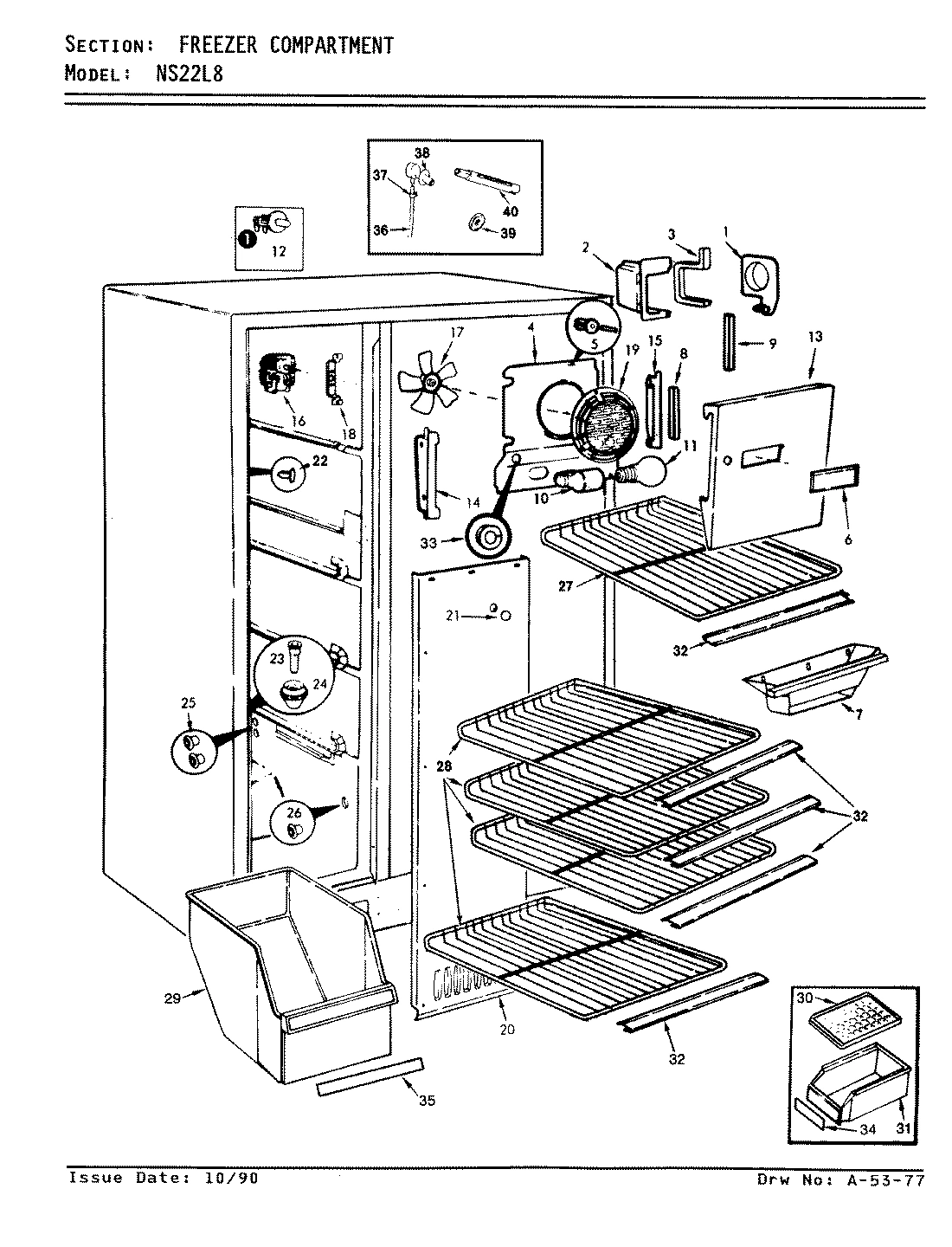 01 - FREEZER COMPARTMENT