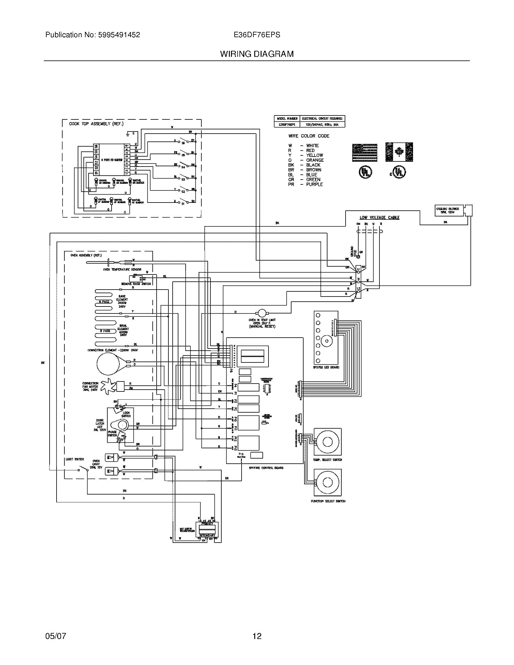 12 - WIRING DIAGRAM