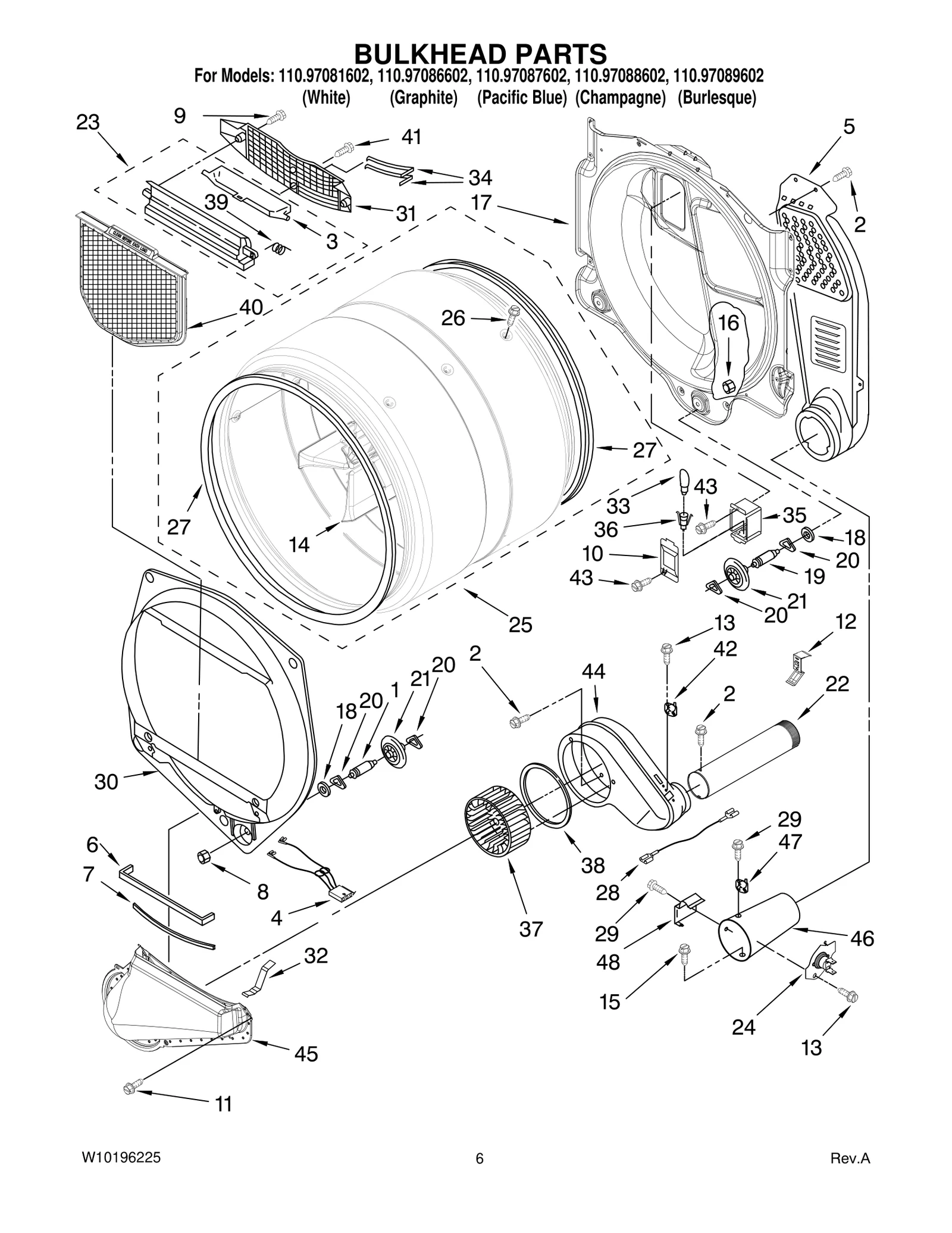 BULKHEAD PARTS