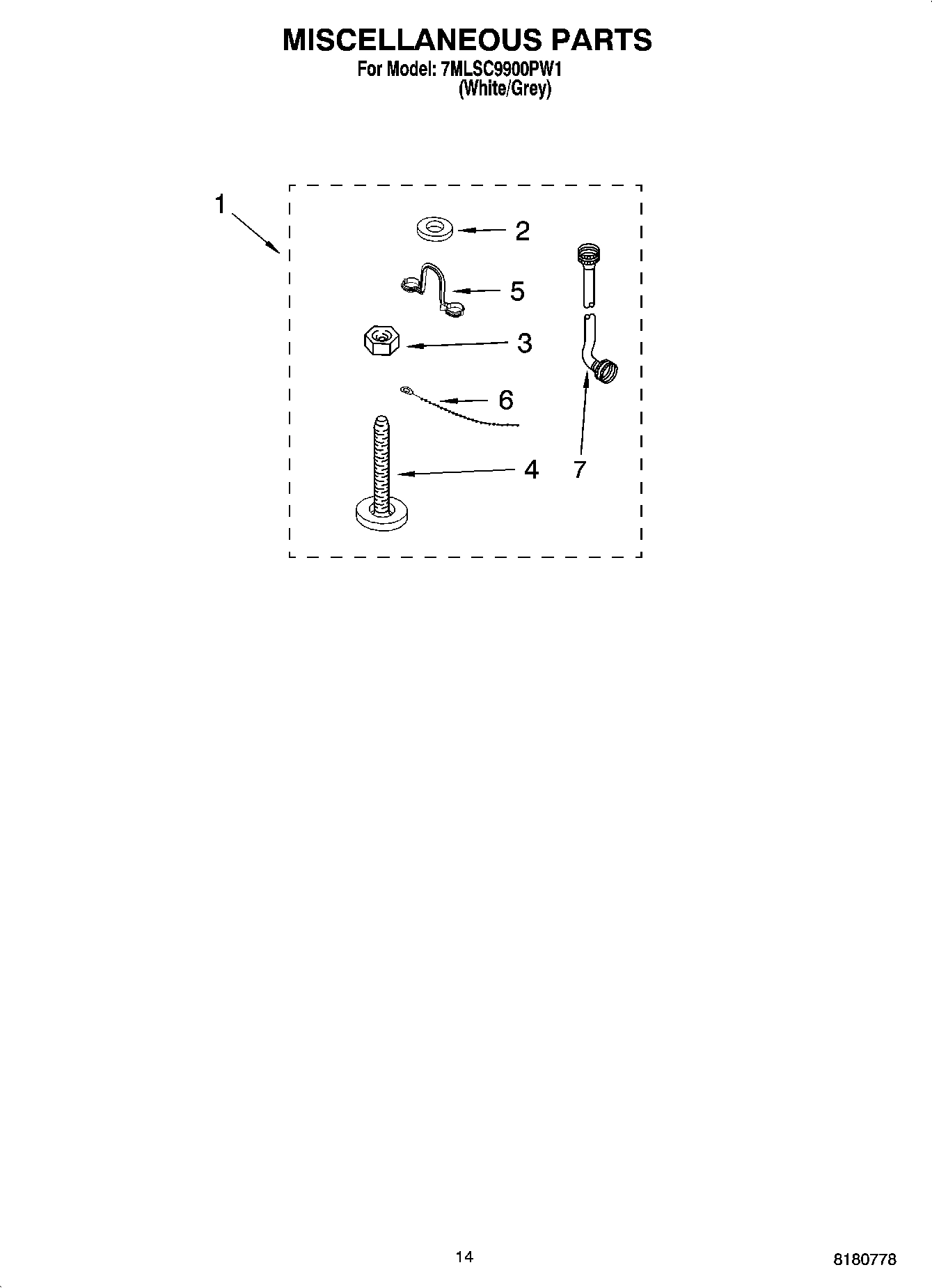 10 - MISCELLANEOUS PARTS, OPTIONAL PARTS (NOT INCLUDED)