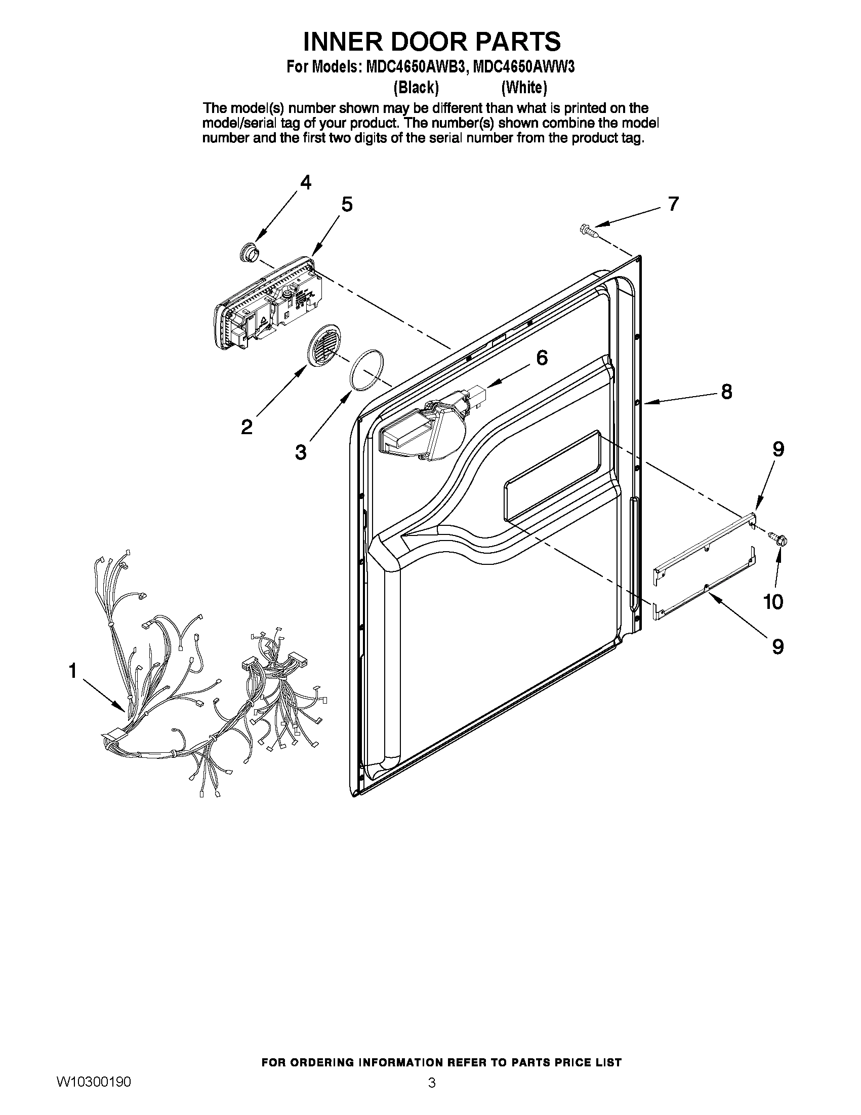 03 - INNER DOOR PARTS