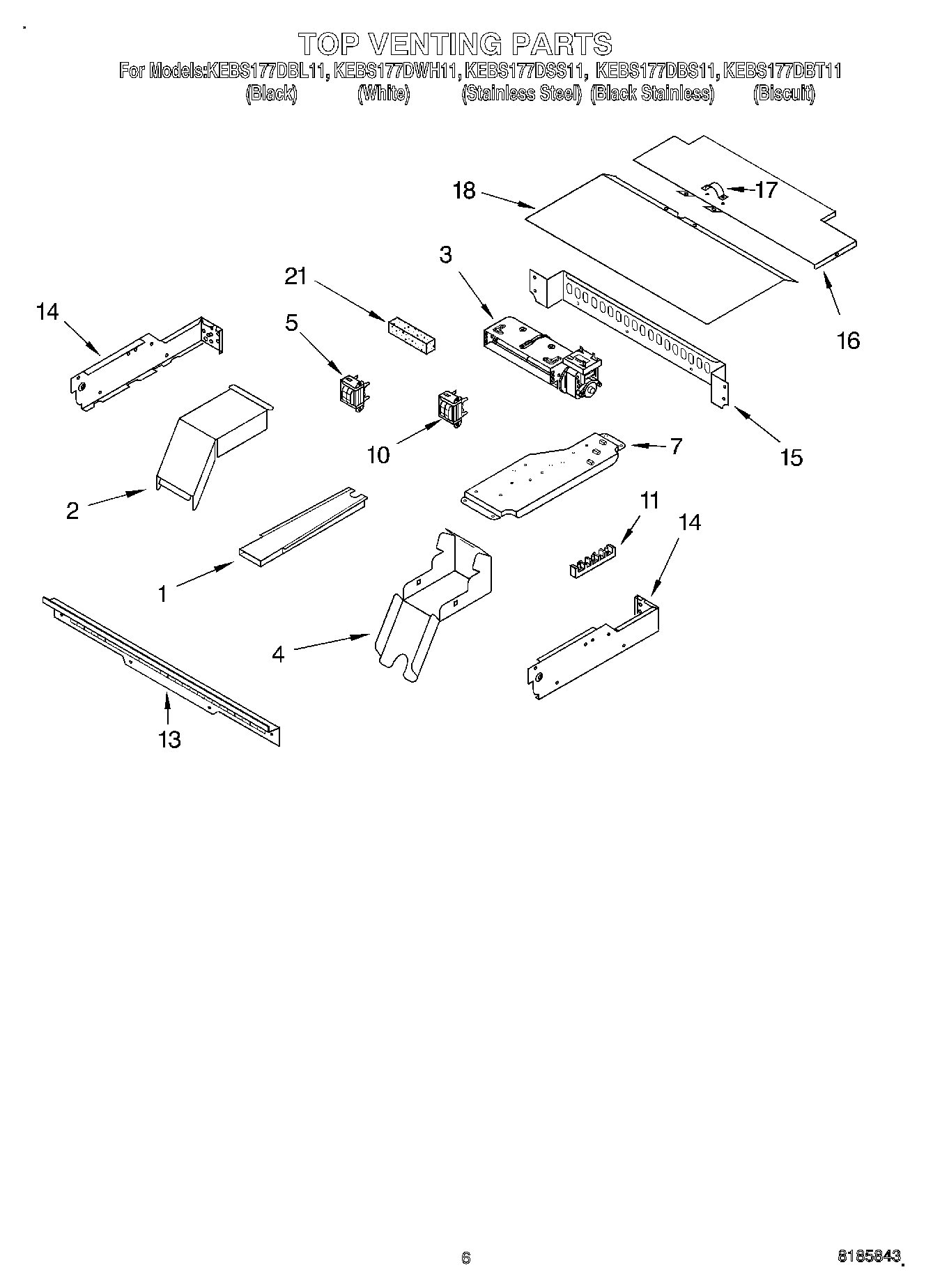 05 - TOP VENTING, OPTIONAL
