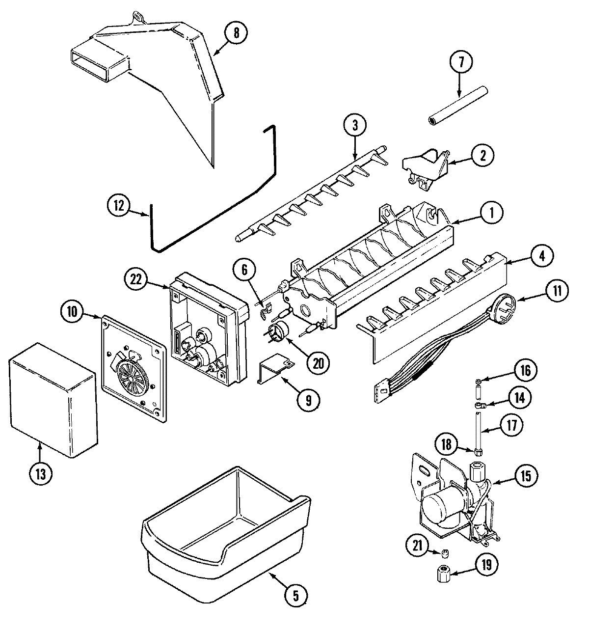 05 - OPTIONAL ICE MAKER KIT (ICE)