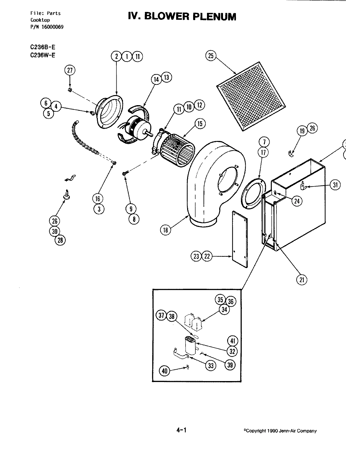 01 - BLOWER PLENUM
