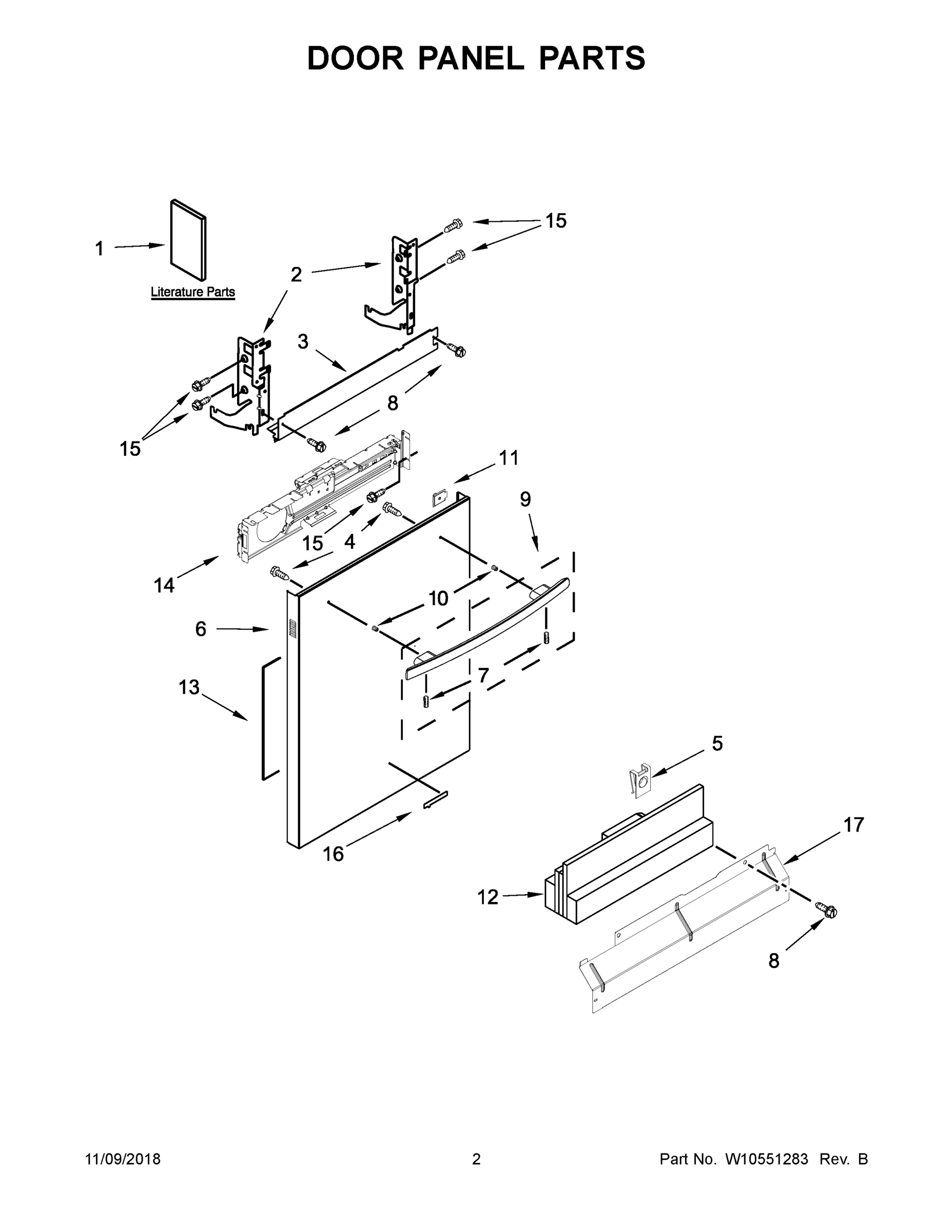 02 - DOOR PANEL PARTS