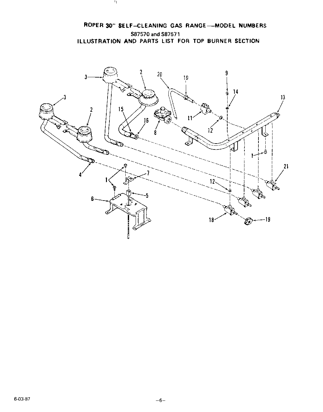 05 - BROILER AND OVEN BURNER