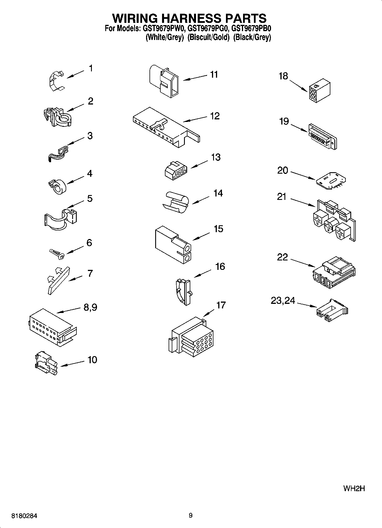 06 - WIRING HARNESS PARTS