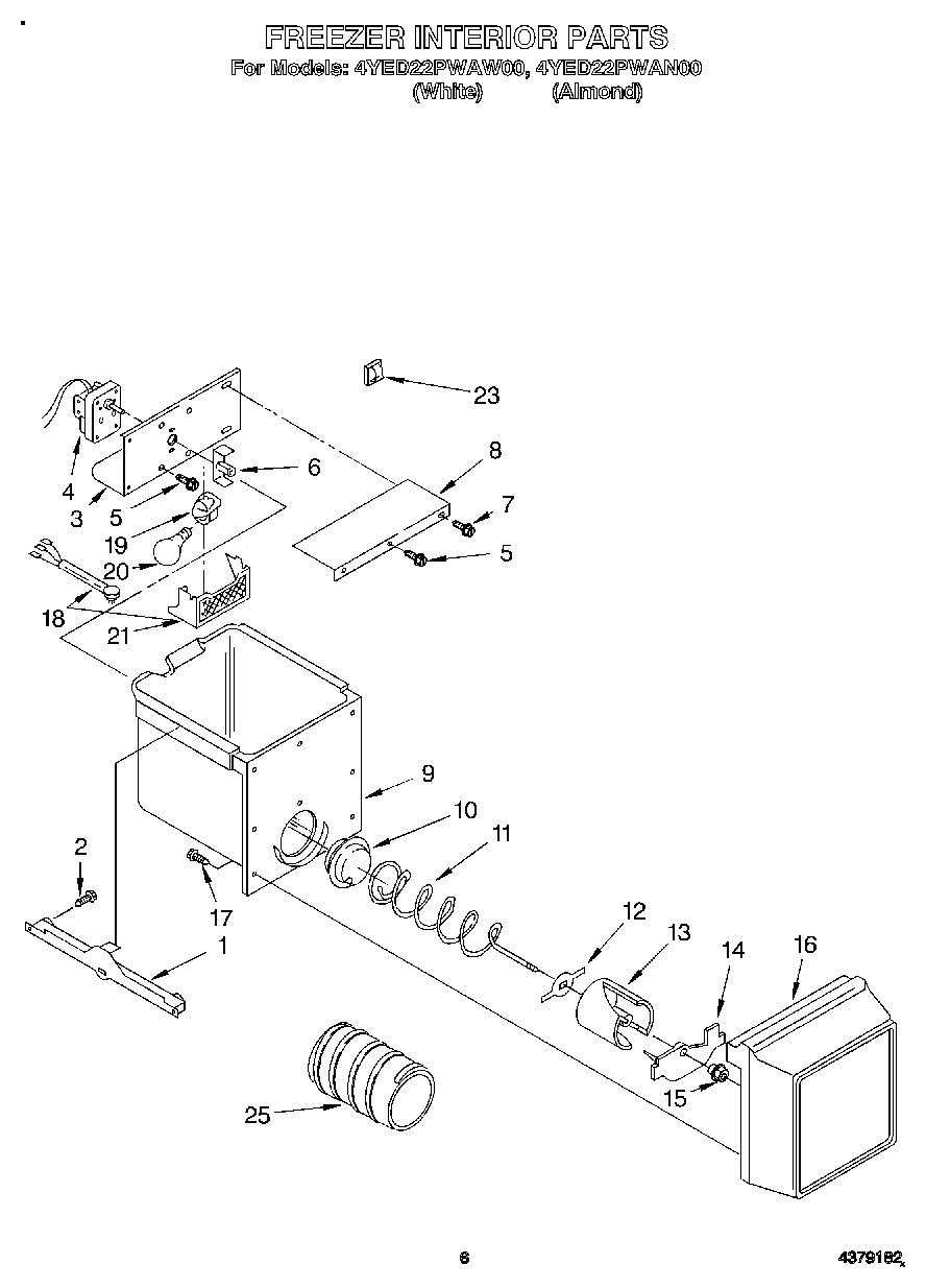 05 - FREEZER INTERIOR