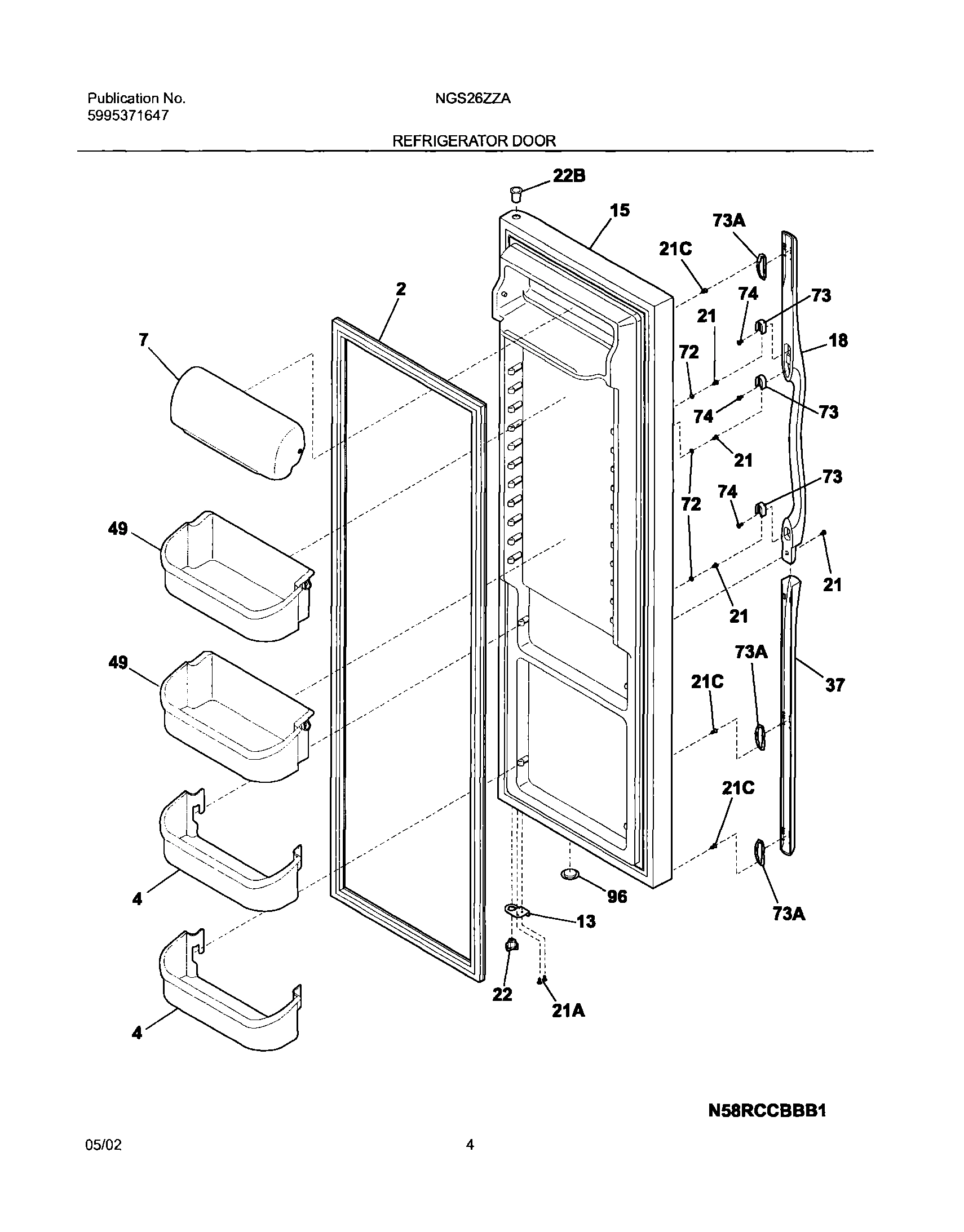 05 - REFRIGERATOR DOOR