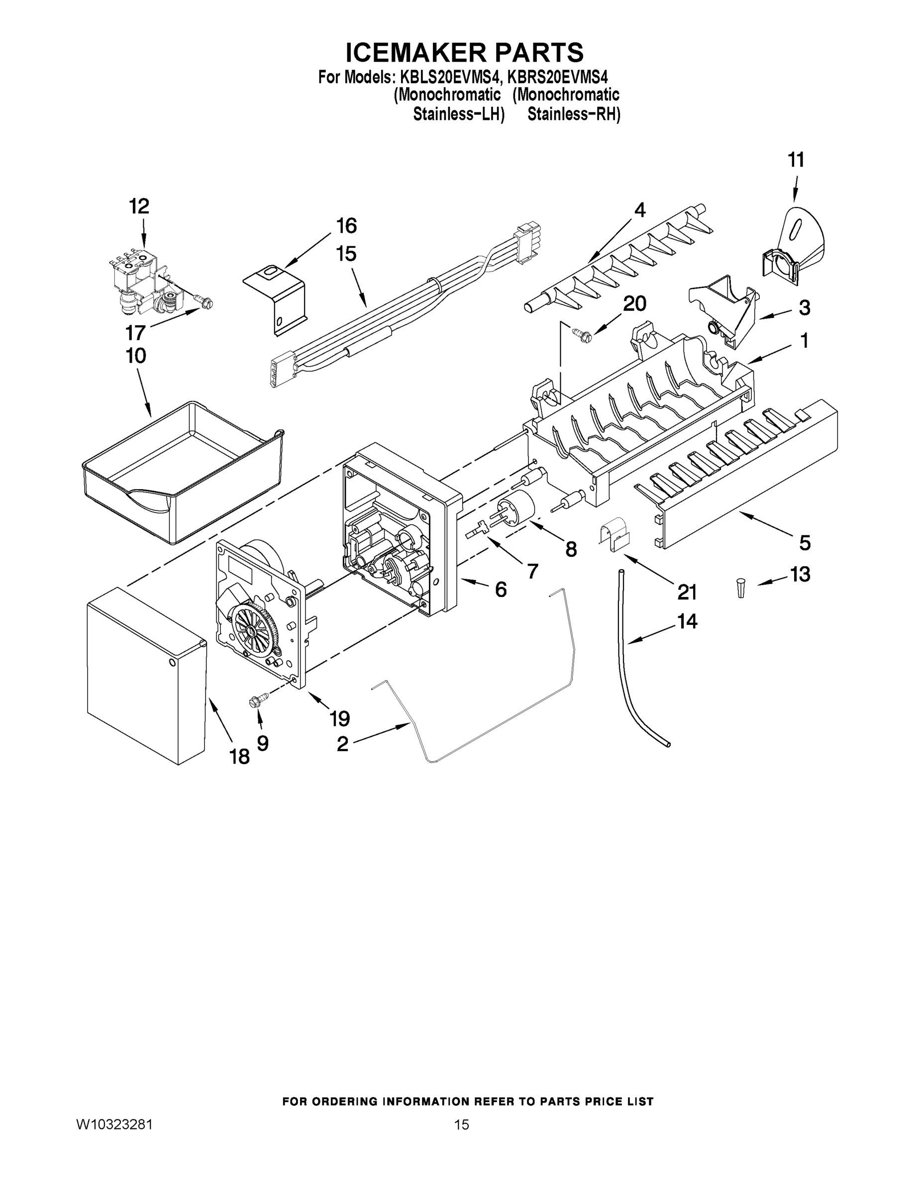 08 - ICEMAKER PARTS