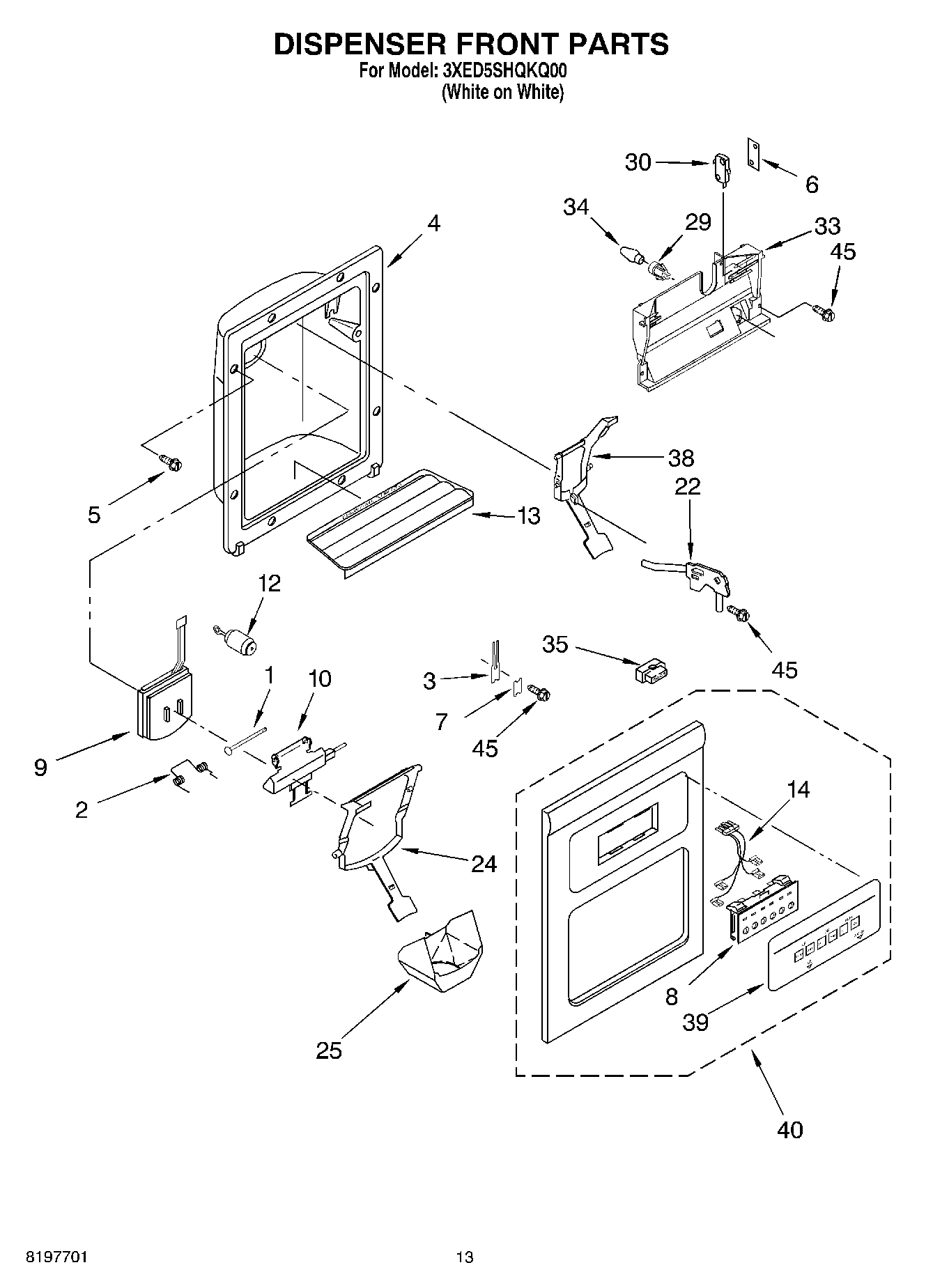 08 - DISPENSER FRONT