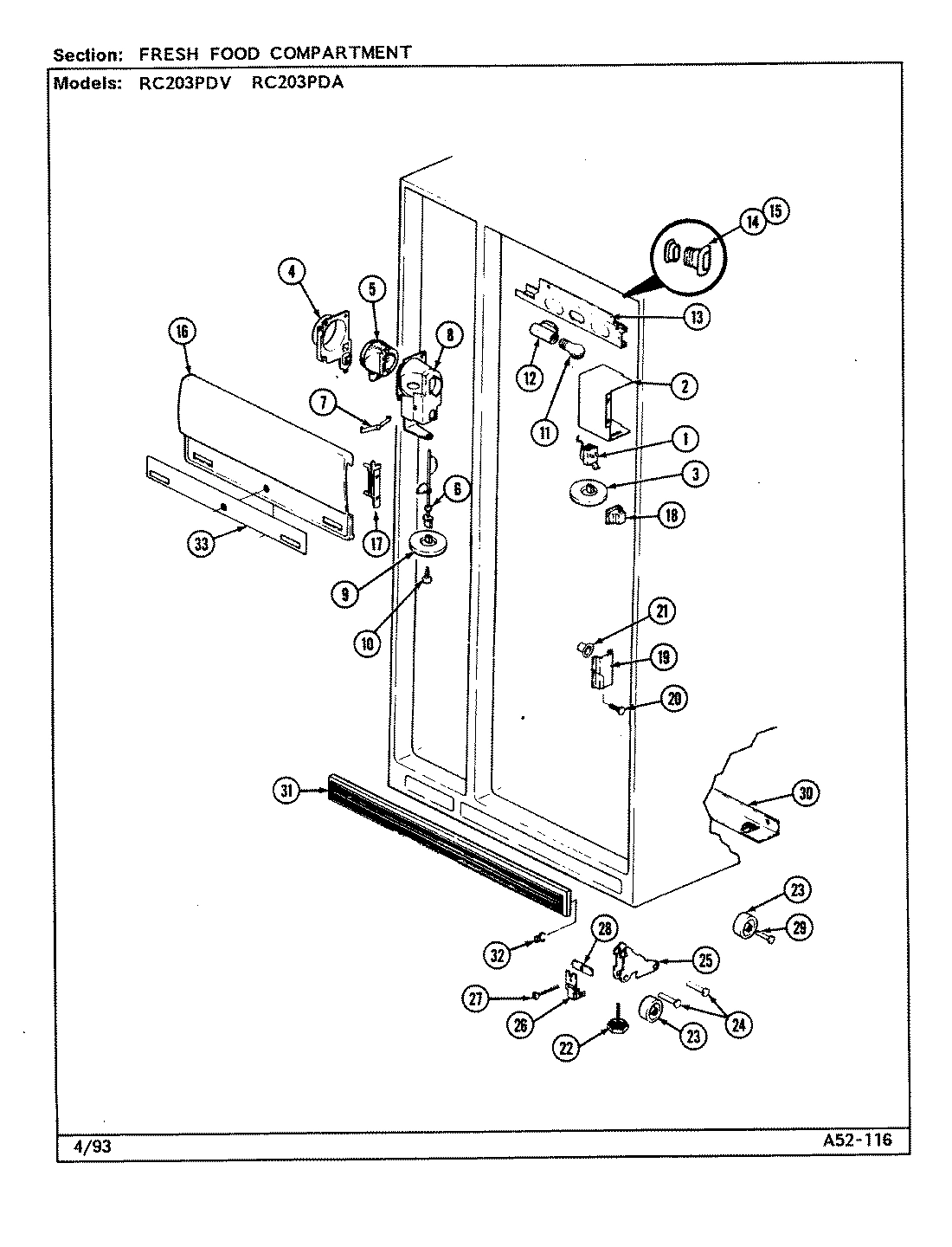 03 - FRESH FOOD COMPARTMENT