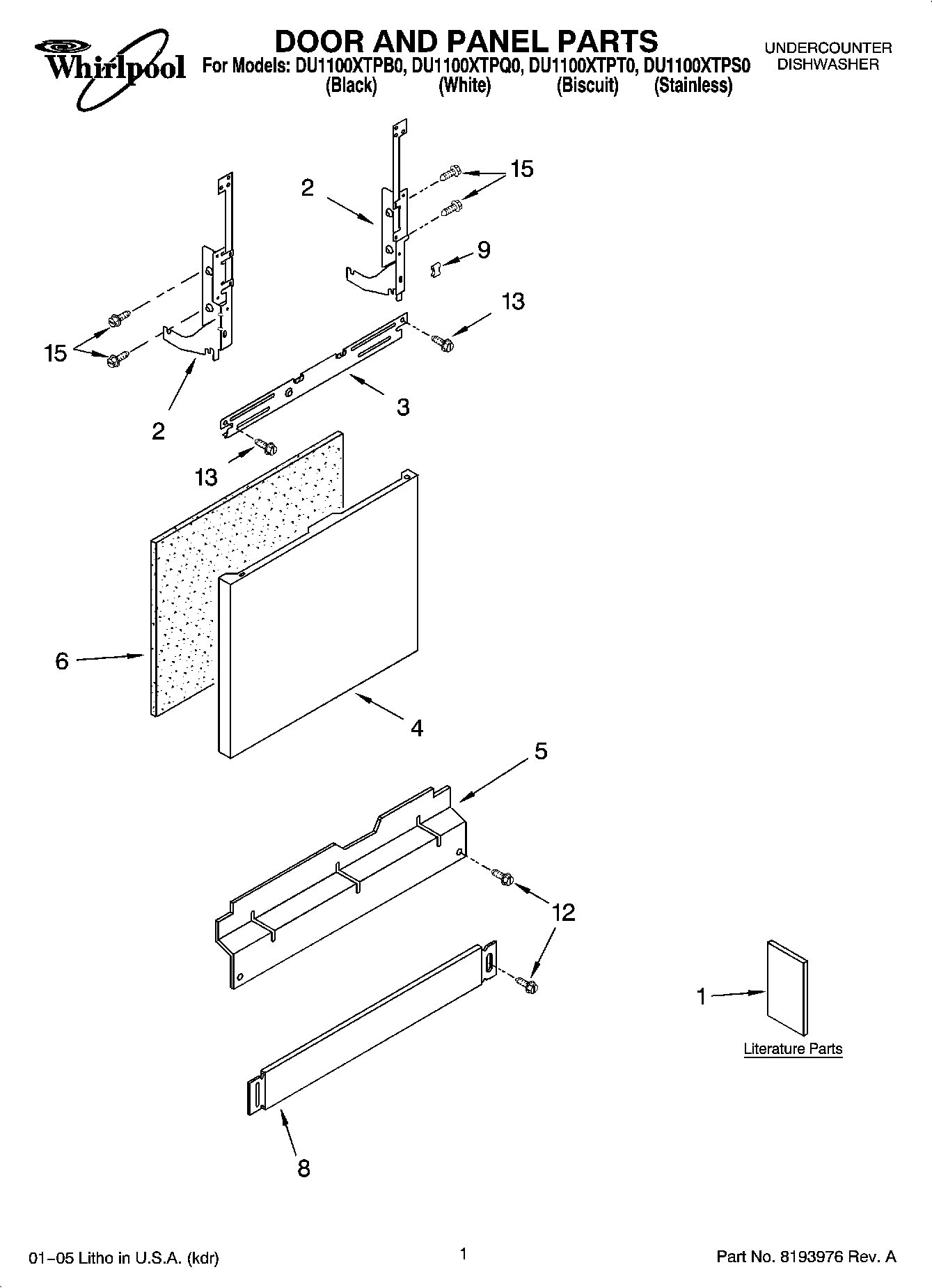 01 - DOOR AND PANEL PARTS