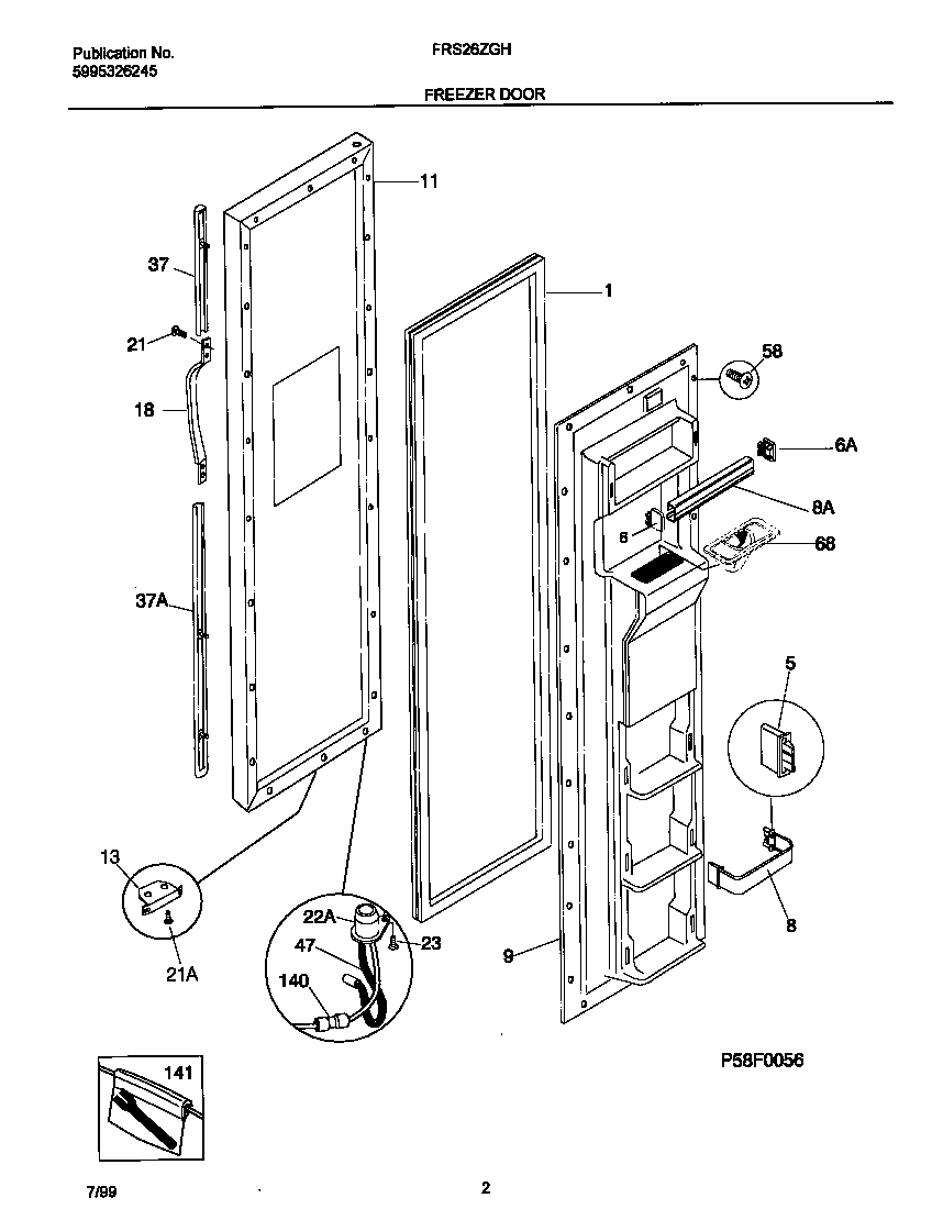 02 - FREEZER DOOR