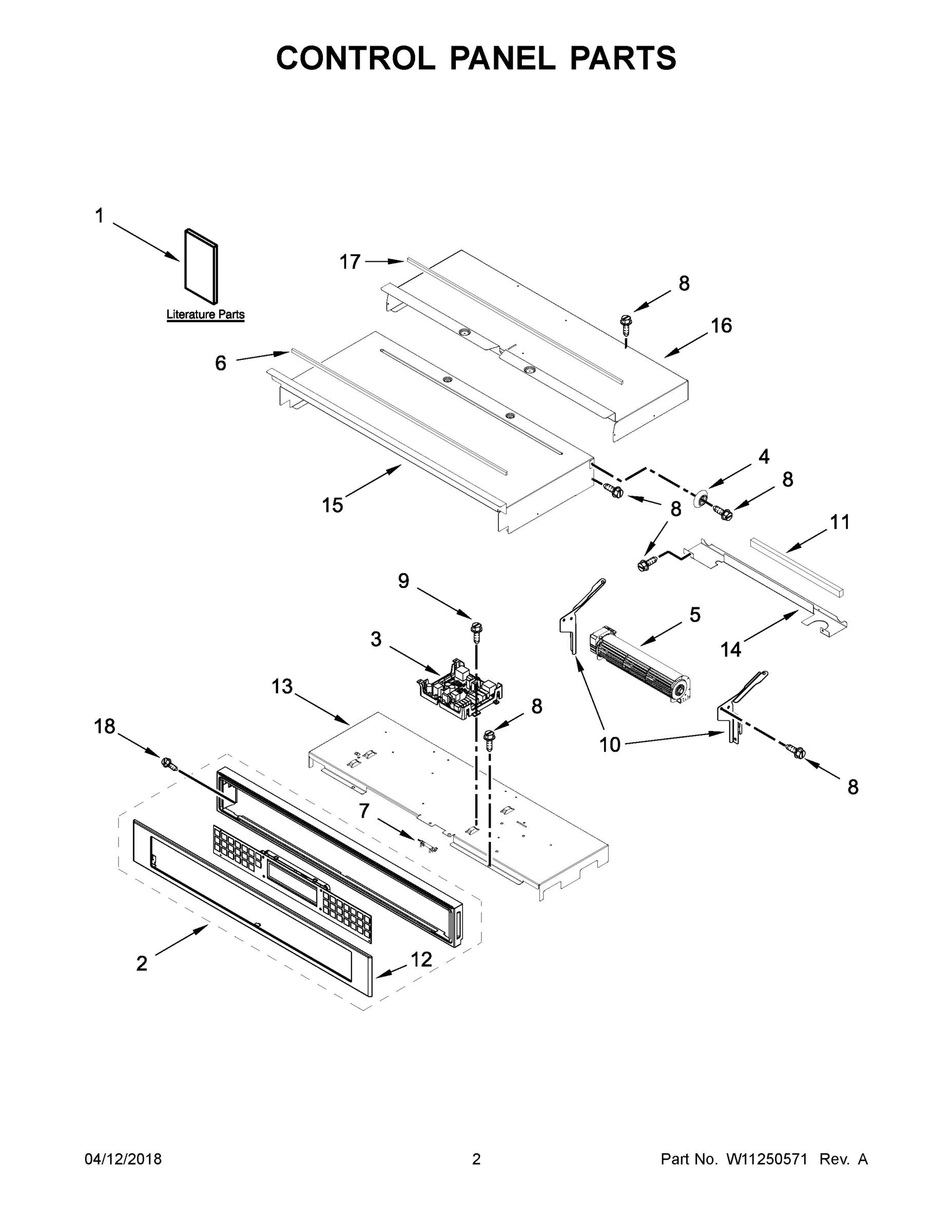 02 - CONTROL PANEL PARTS