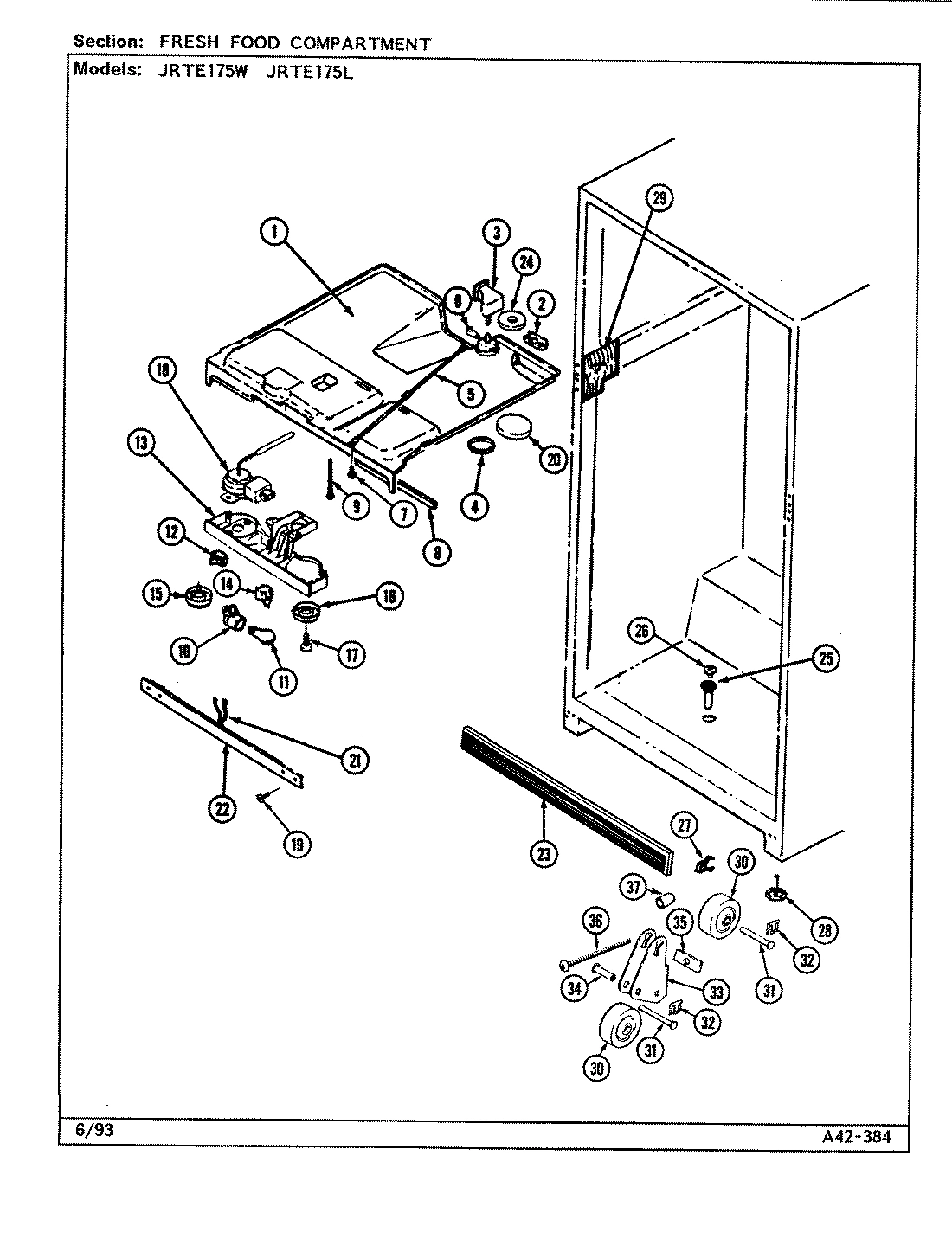 03 - FRESH FOOD COMPARTMENT (B/M DJ31A)