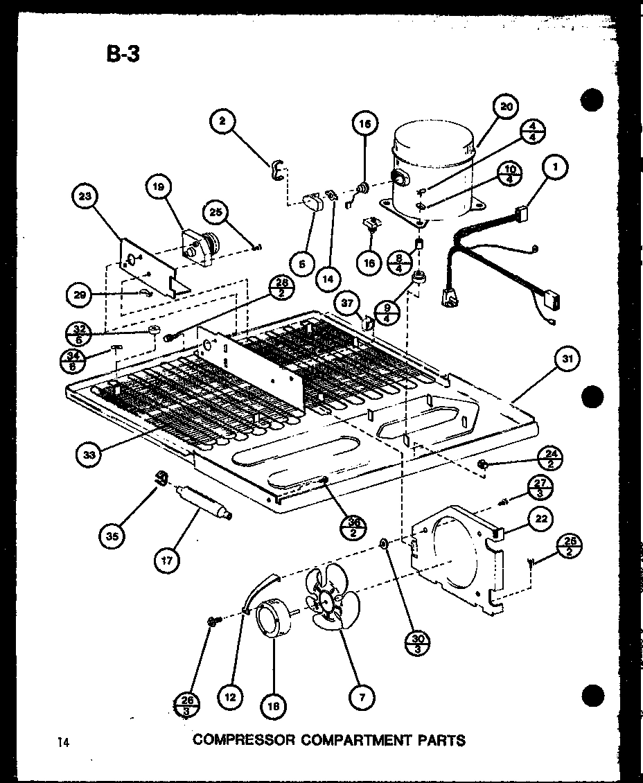 01 - COMPRESSOR COMPARTMENT PARTS