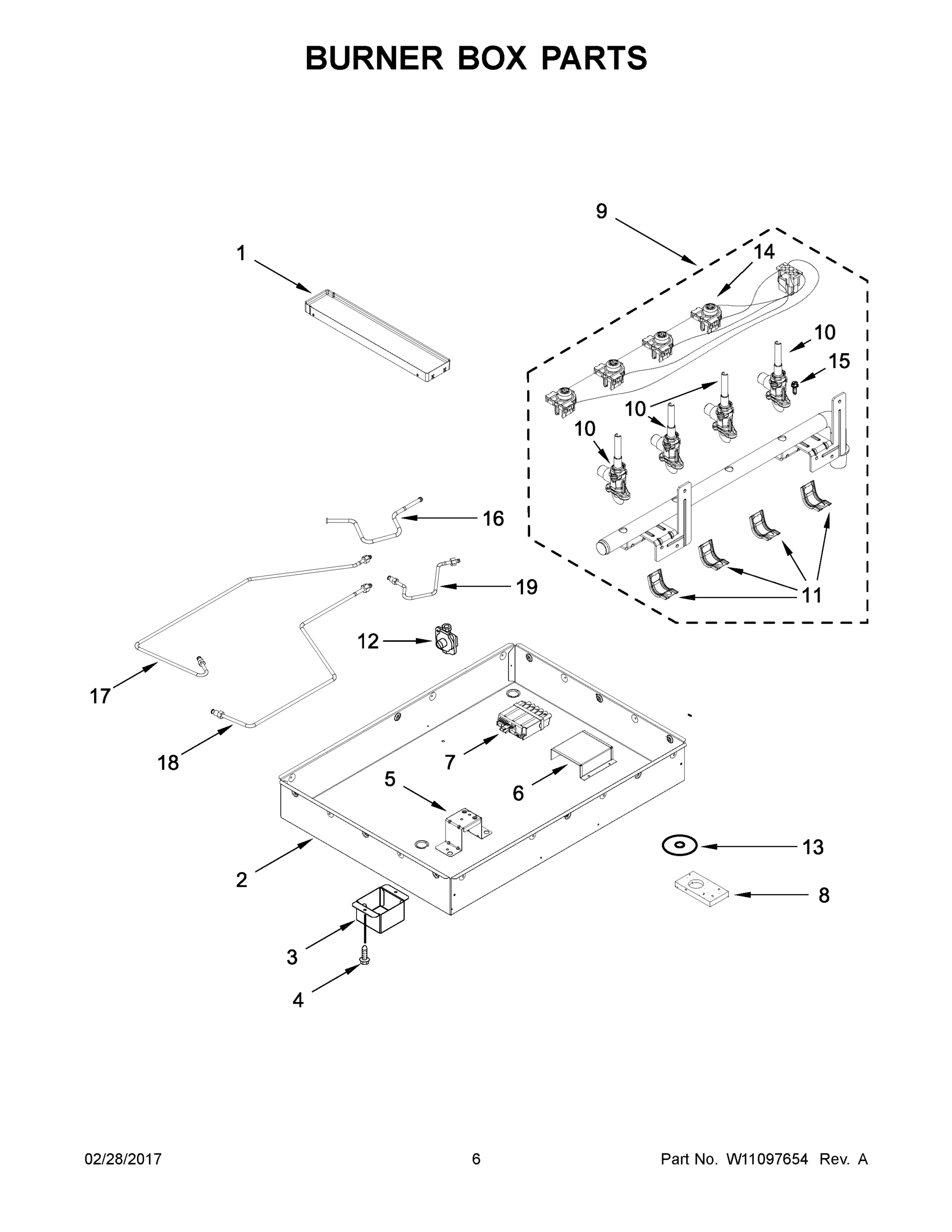 04 - BURNER BOX PARTS