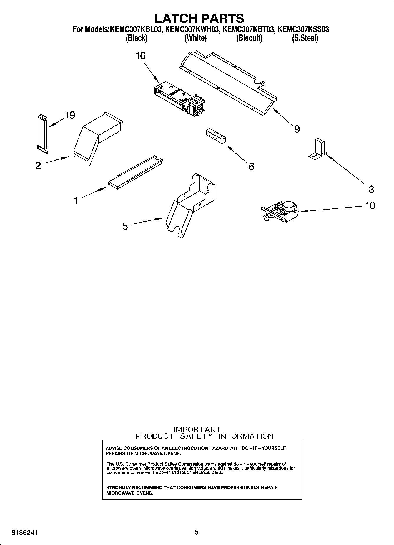 04 - LATCH PARTS