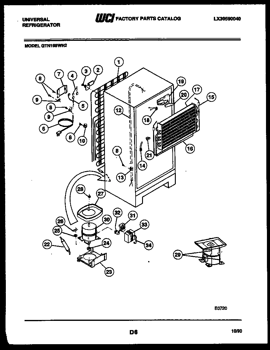 05 - SYSTEM AND AUTOMATIC DEFROST PARTS