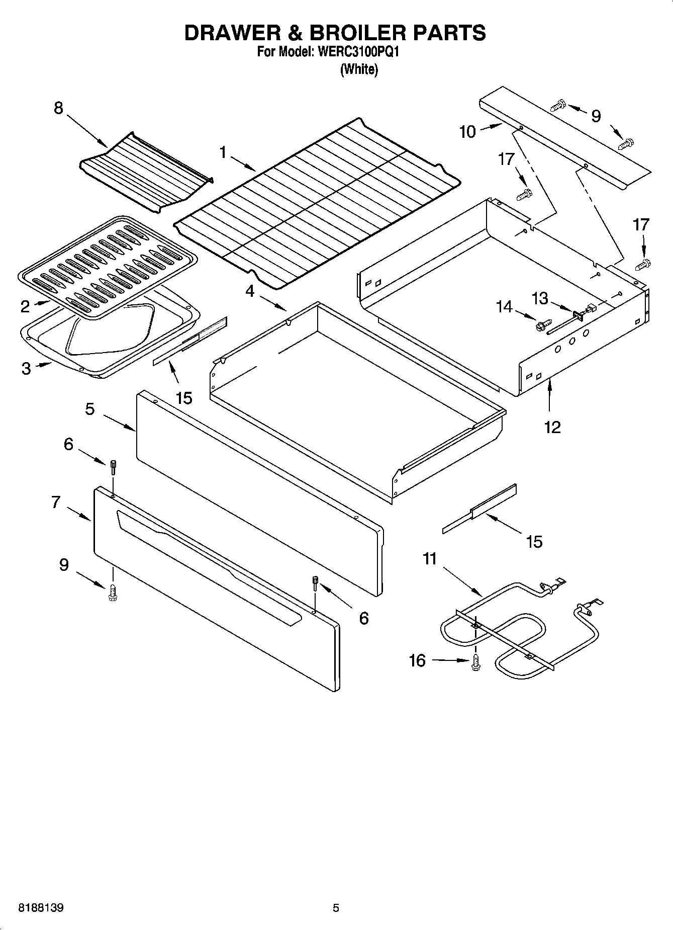 04 - DRAWER & BROILER PARTS