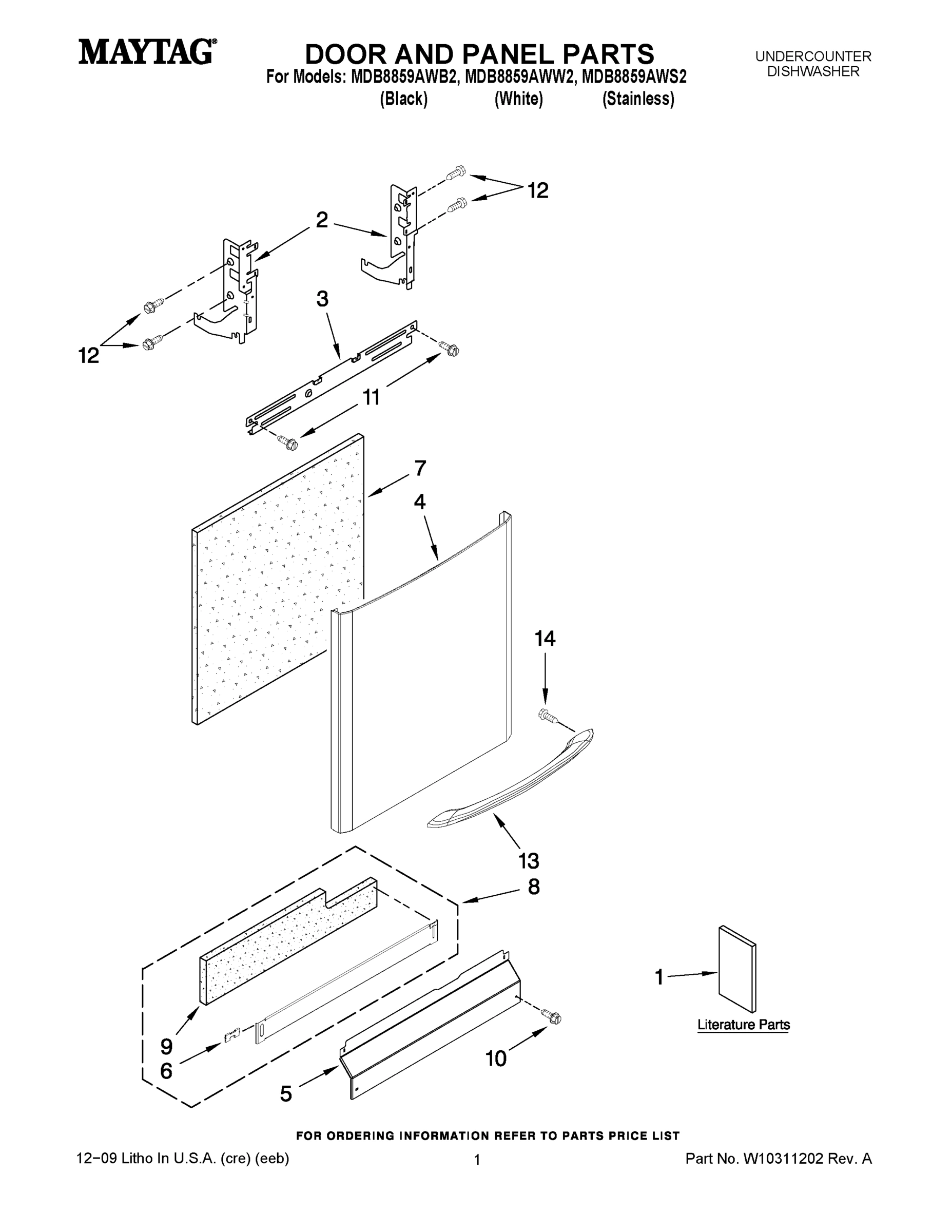 01 - DOOR AND PANEL PARTS
