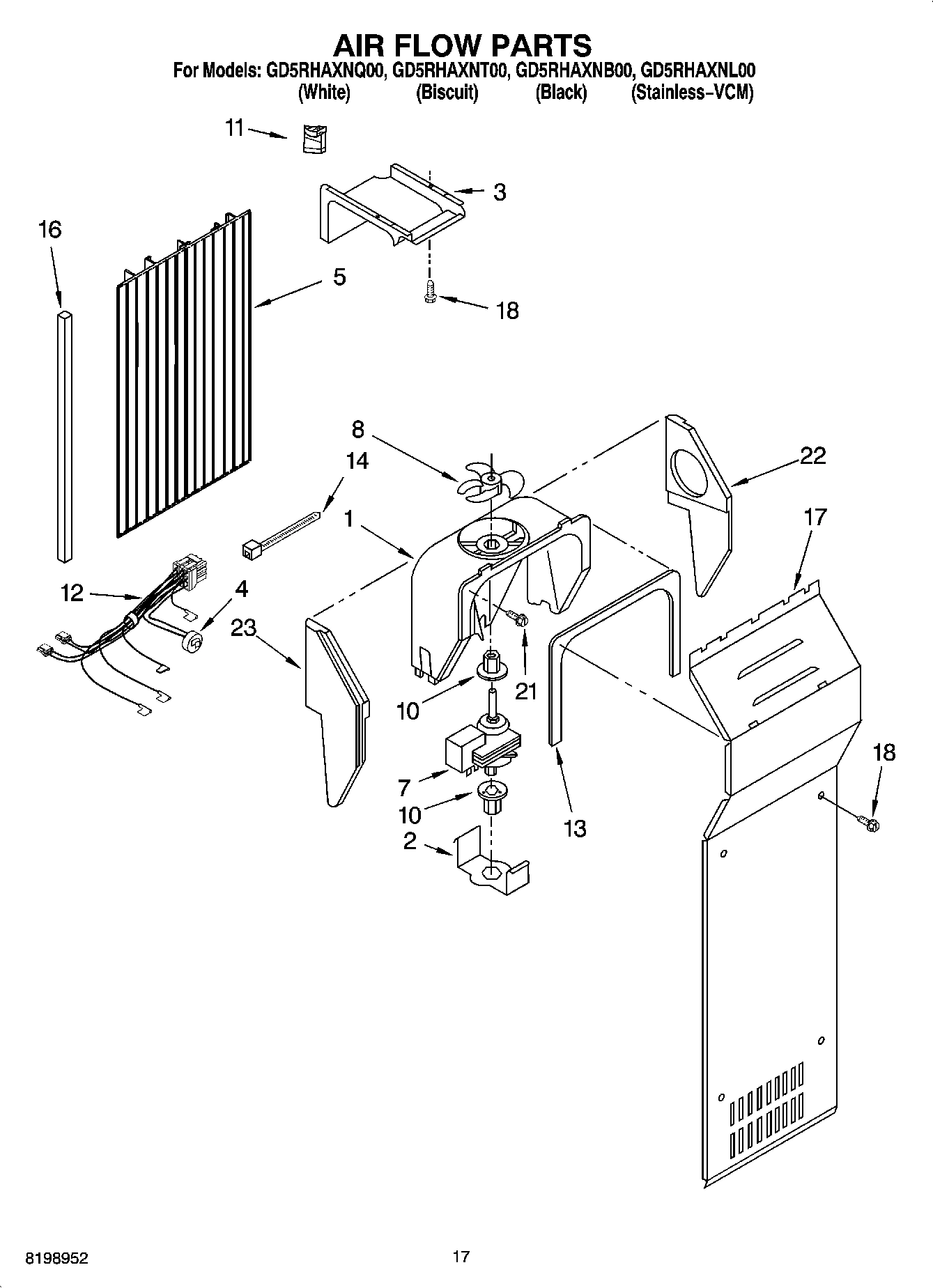 10 - AIR FLOW PARTS