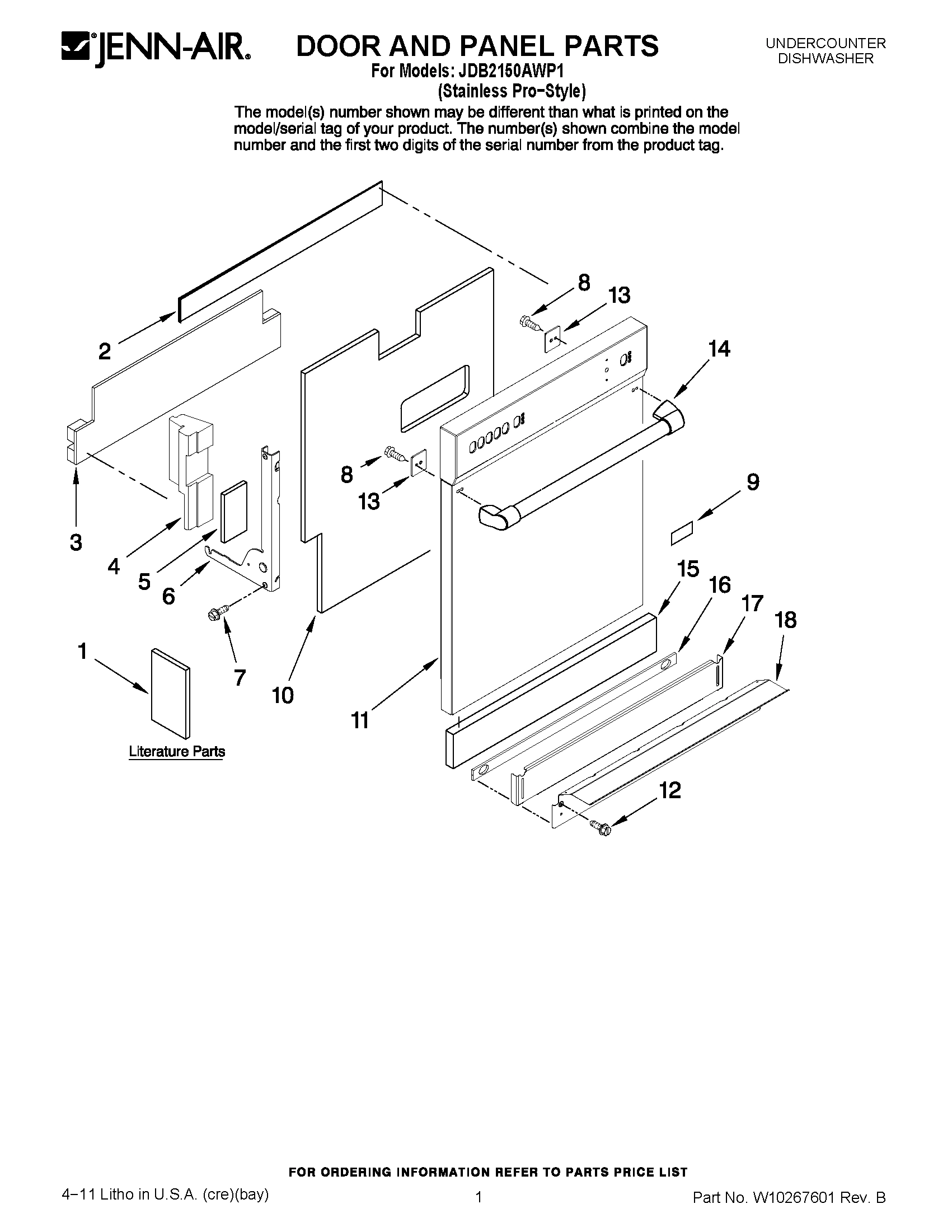 01 - DOOR AND PANEL PARTS