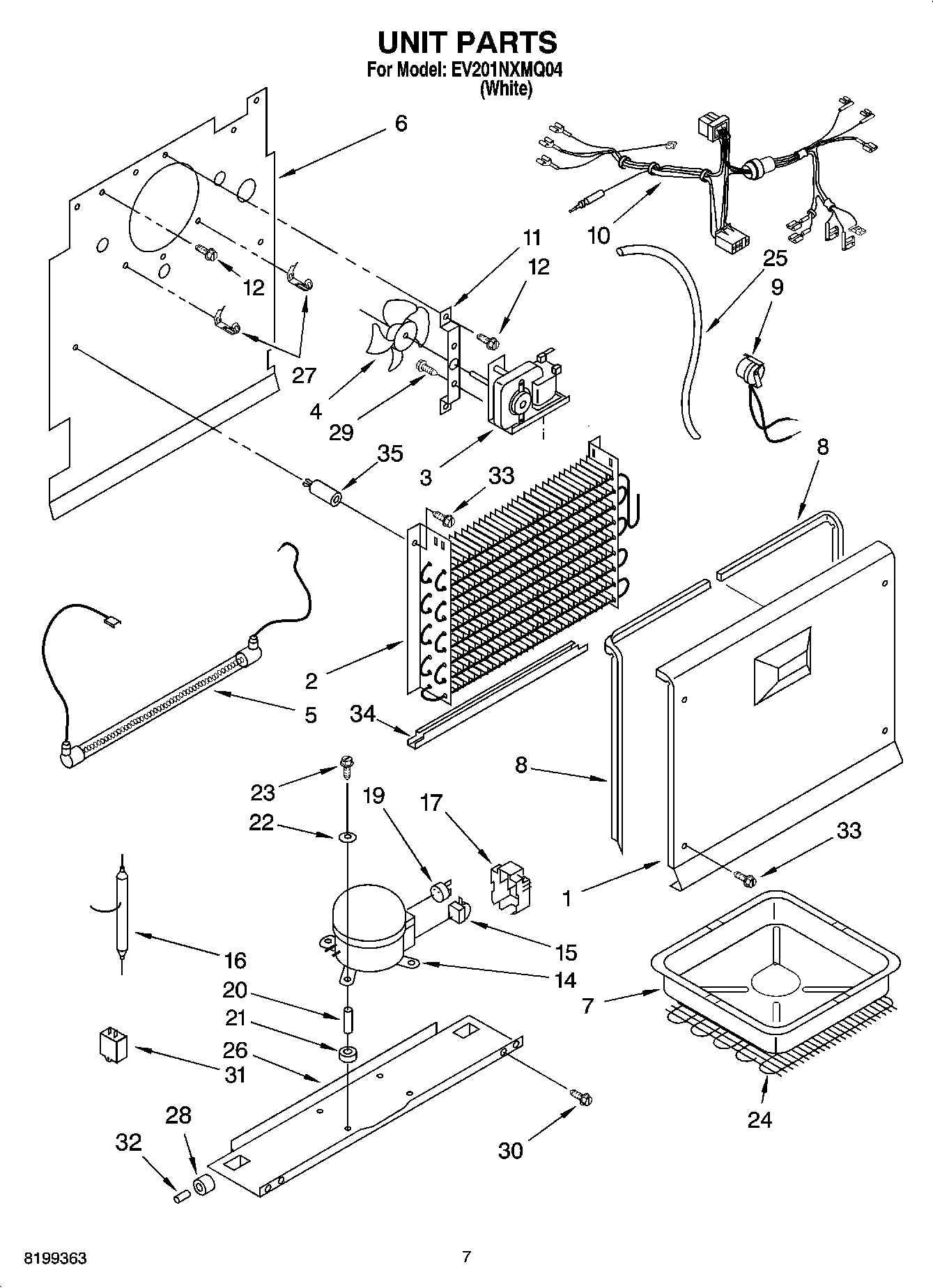 04 - UNIT PARTS, OPTIONAL PARTS (NOT INCLUDED)
