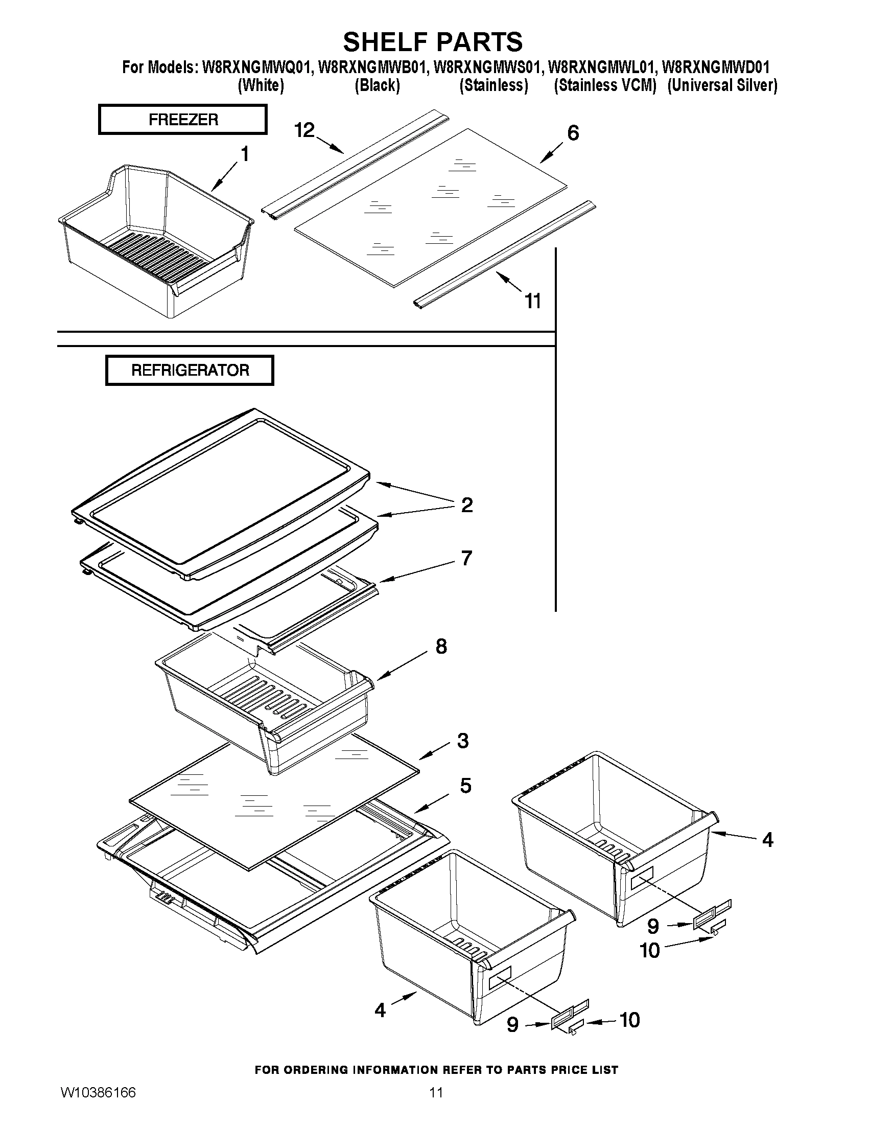 06 - SHELF PARTS