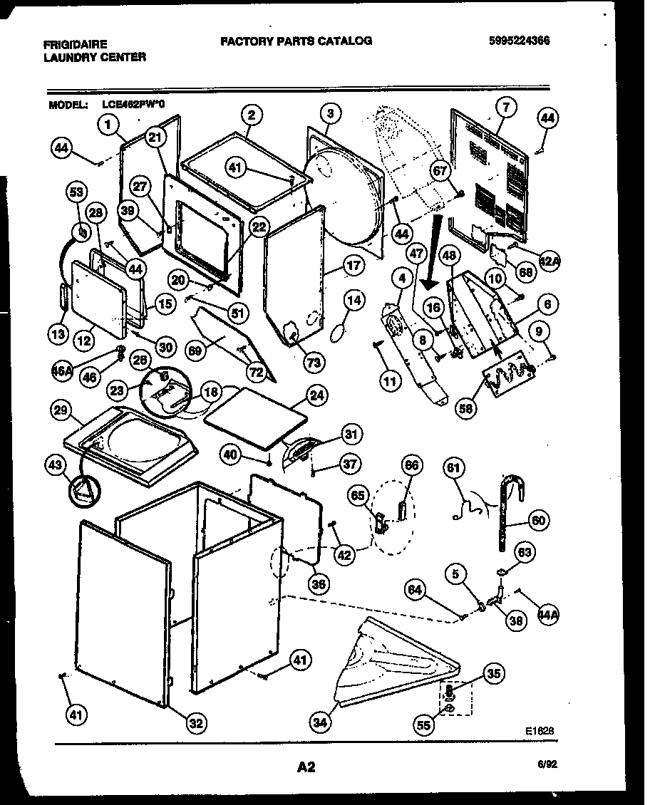 02 - CABINET PARTS AND HEATER