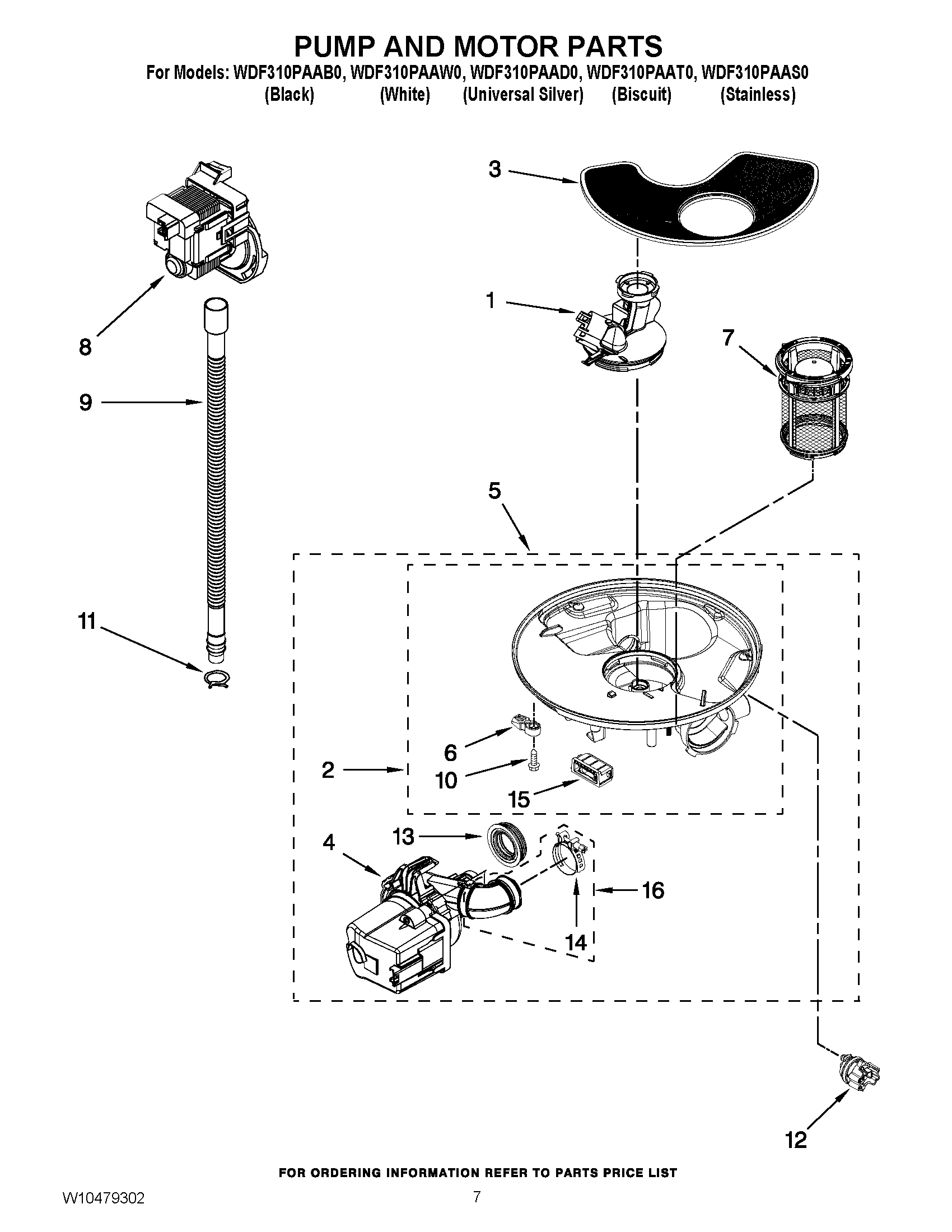 06 - PUMP AND MOTOR PARTS