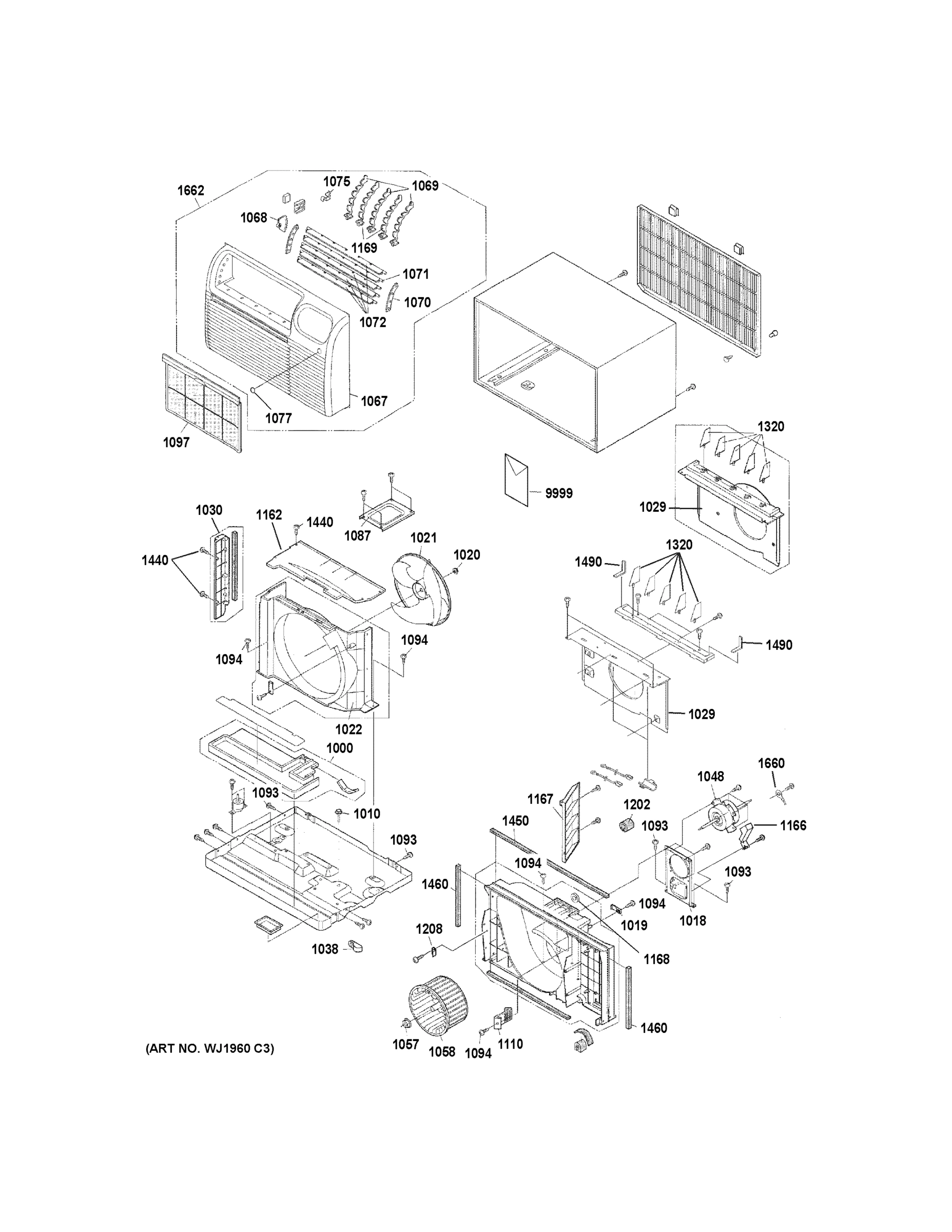 GRILLE & CHASSIS PARTS