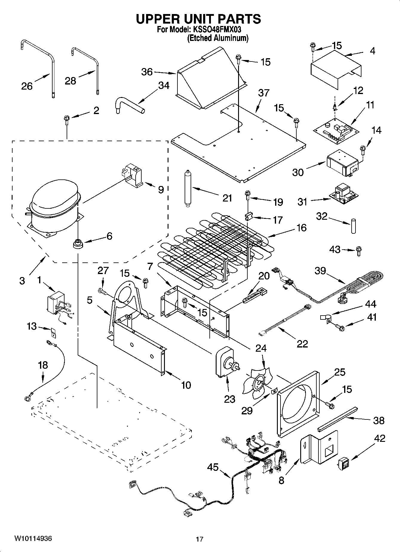 11 - UPPER UNIT PARTS