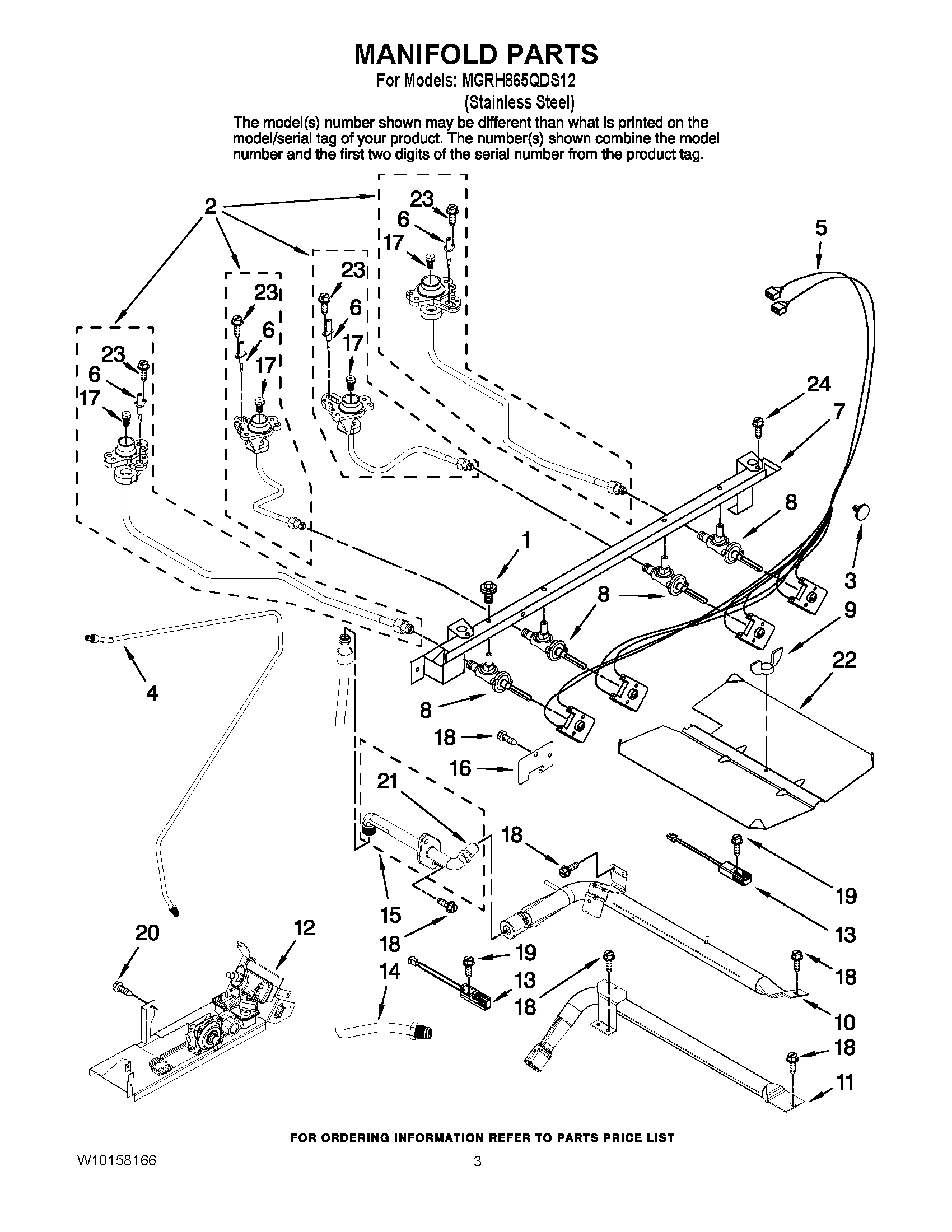 03 - MANIFOLD PARTS
