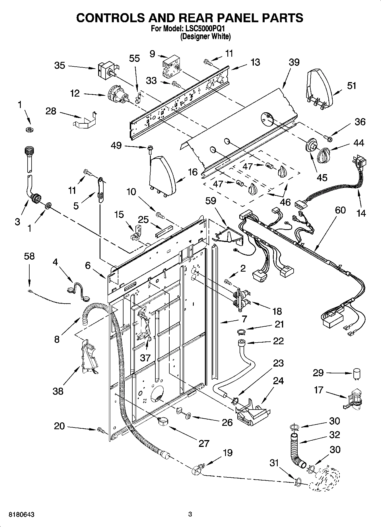 02 - CONTROLS AND REAR PANEL PARTS