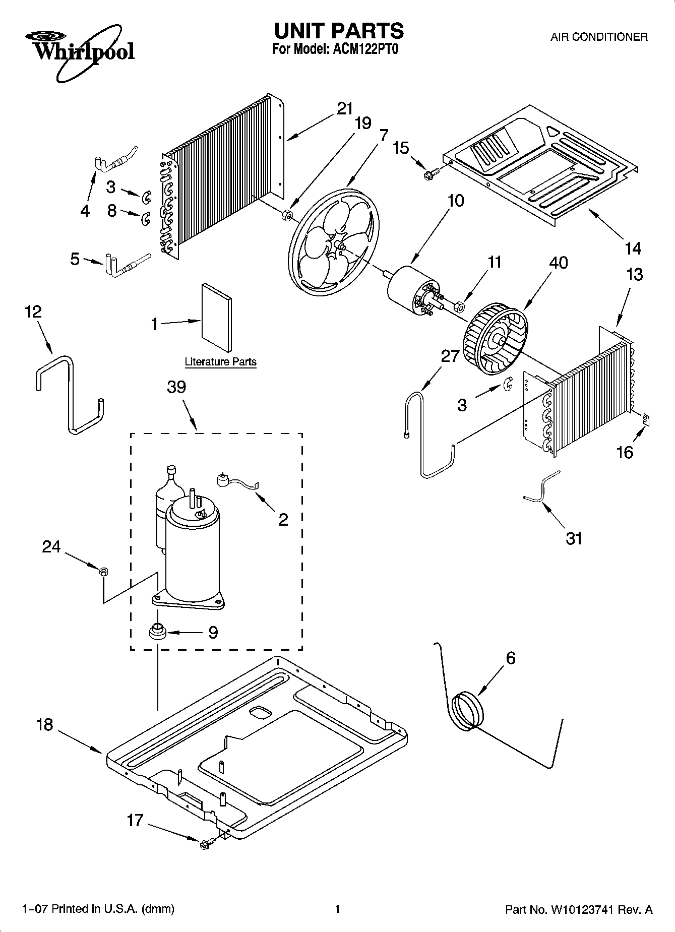 01 - UNIT PARTS