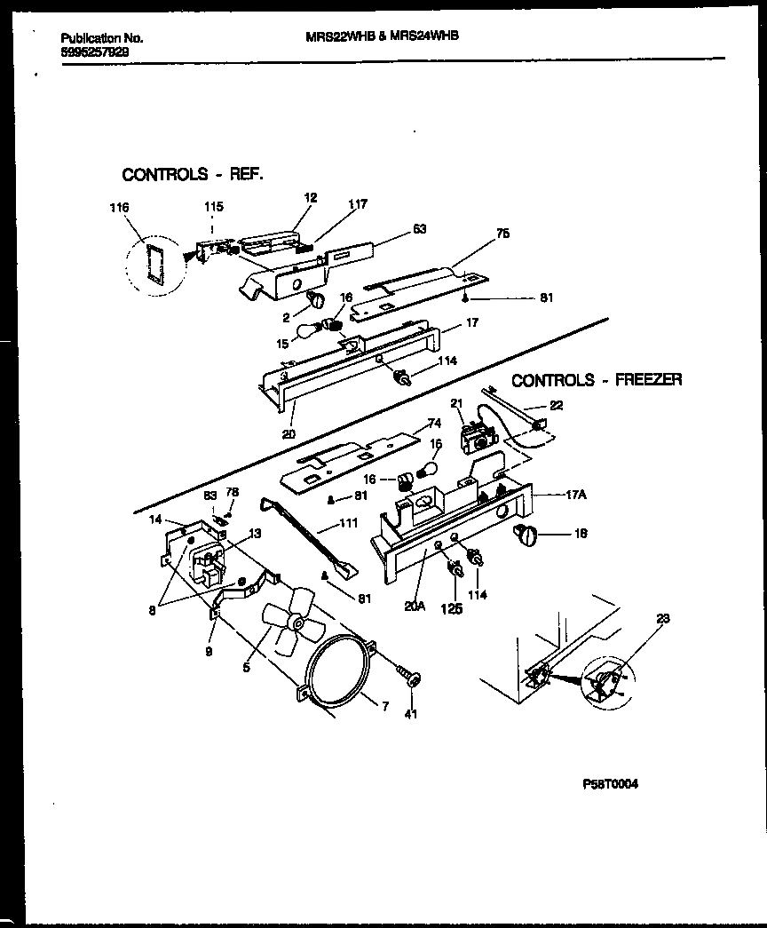 07 - REFRIGERATOR CONTROL ASSEMBLY, DAMP