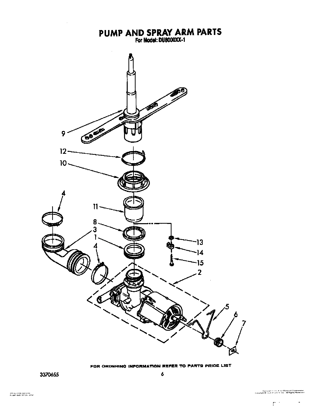 05 - PUMP AND SPRAY ARM