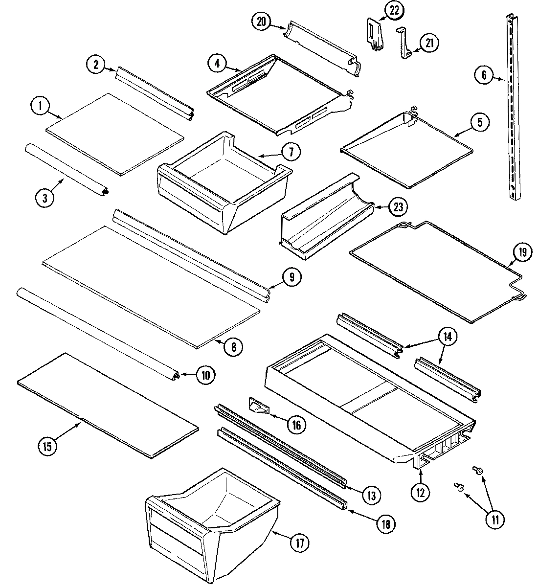 08 - SHELVES & ACCESSORIES