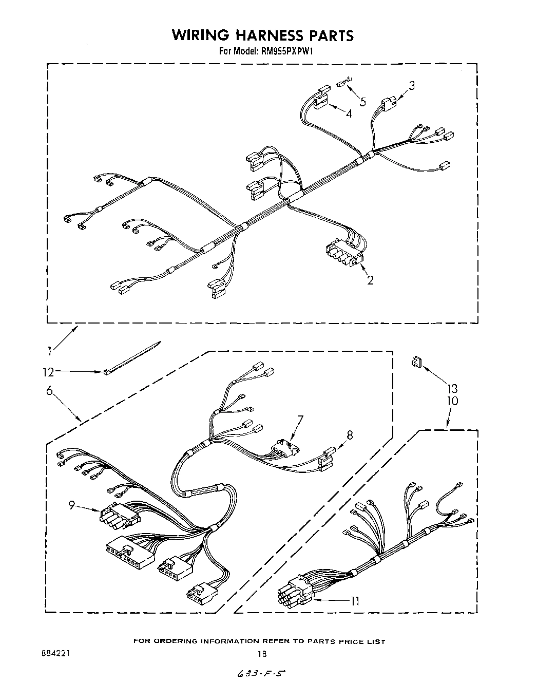 11 - WIRING HARNESS , LITERATURE AND OPTIONAL