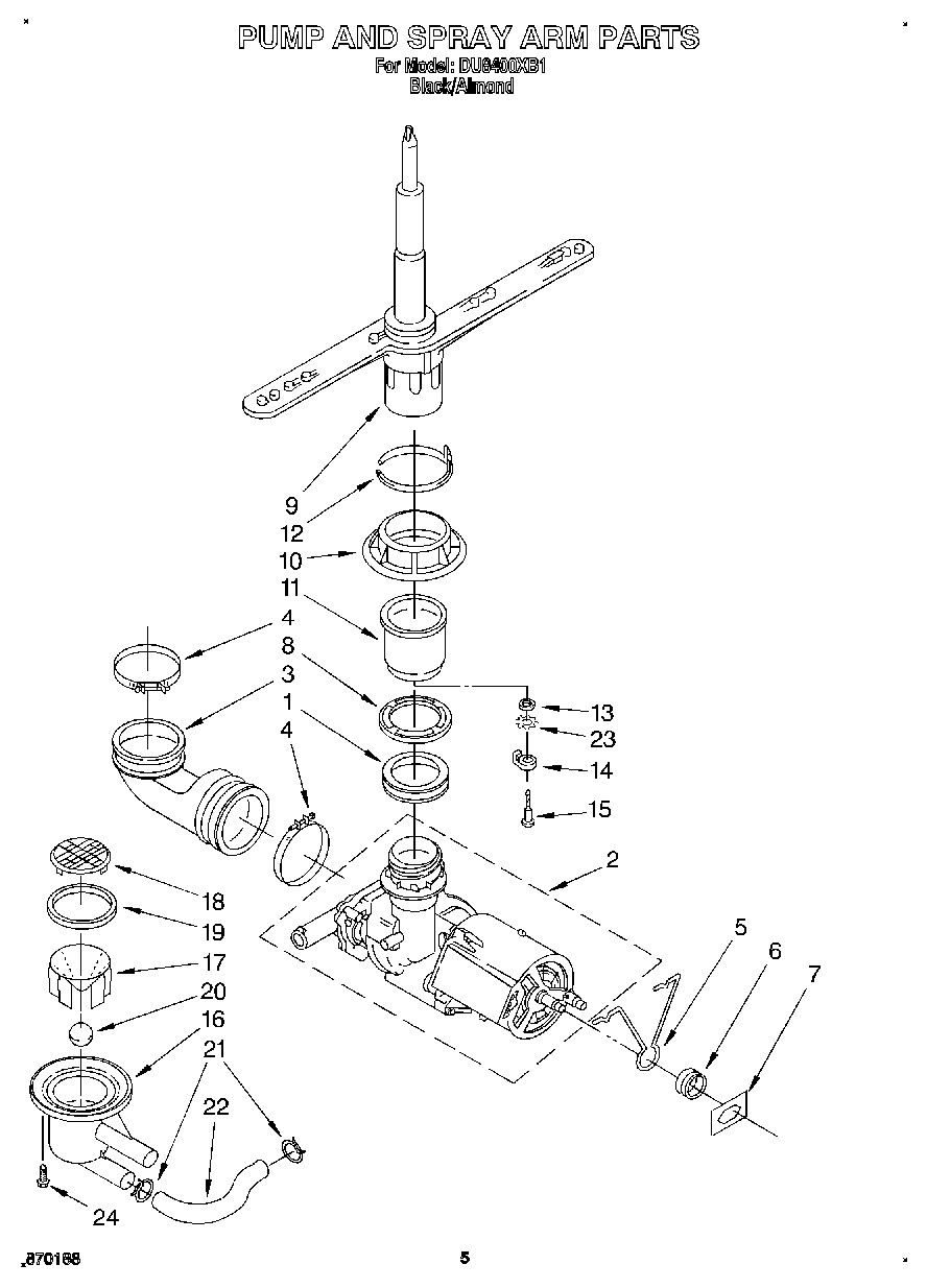 04 - PUMP AND SPRAY ARM