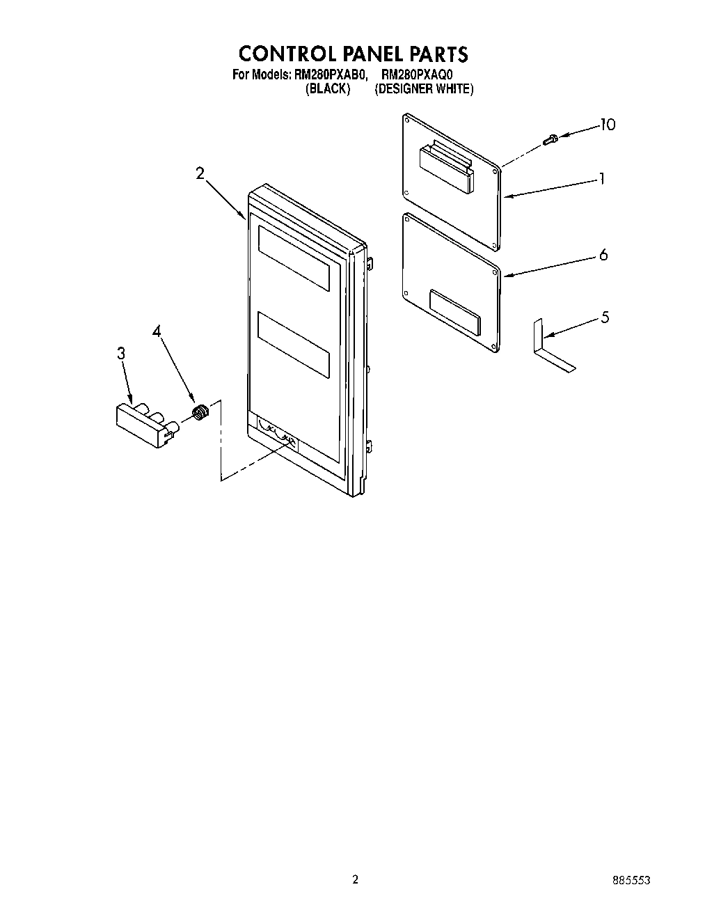 02 - CONTROL PANEL, LITERATURE