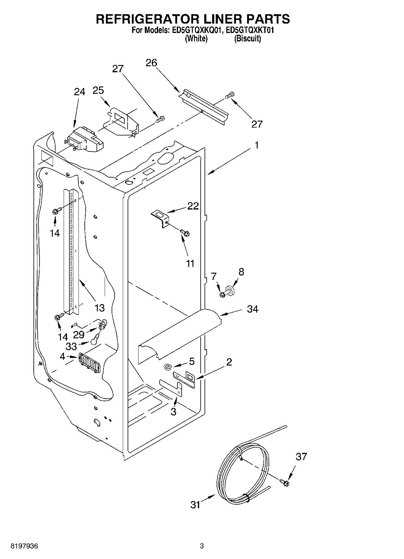 02 - REFRIGERATOR LINER