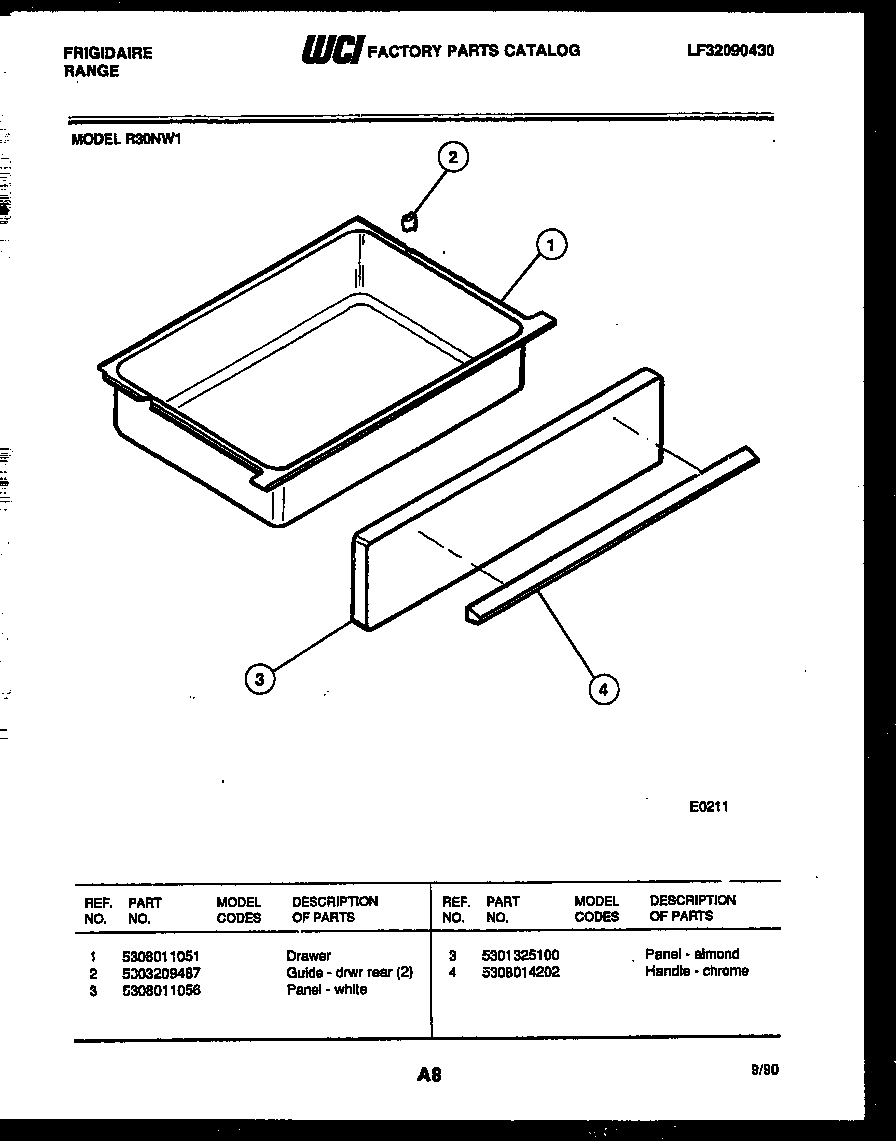 07 - DRAWER PARTS