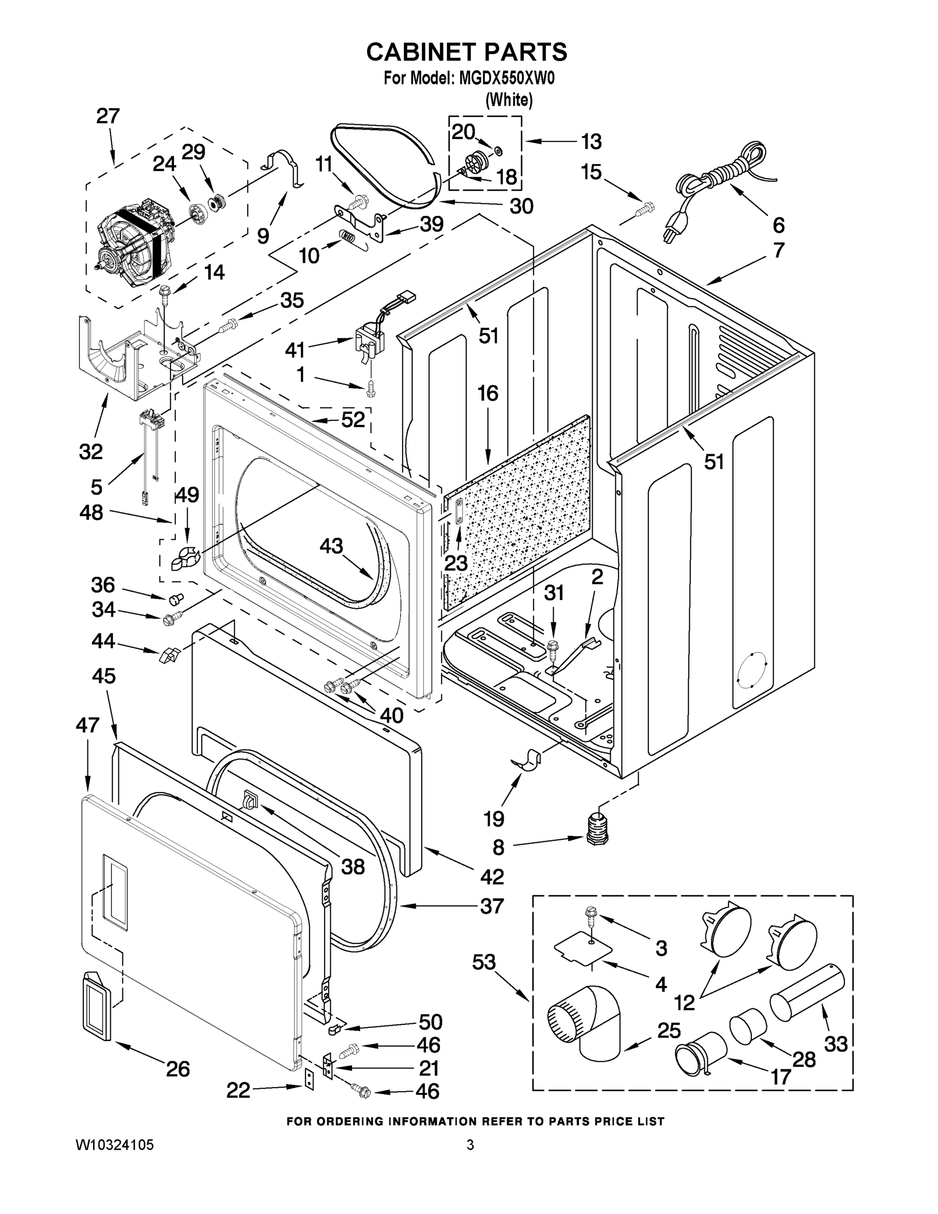 02 - CABINET PARTS